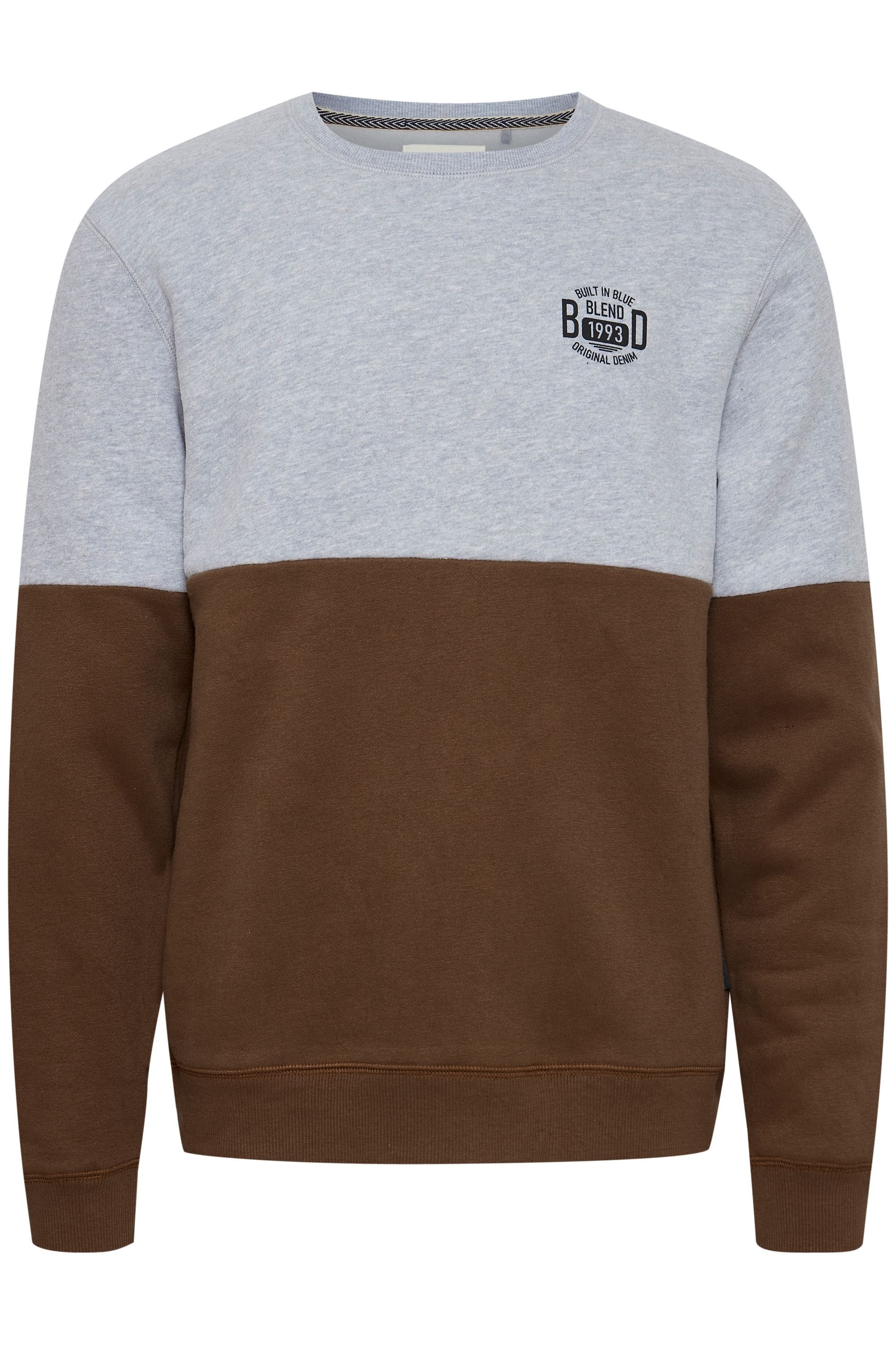 Blend Longpullover "BHSweatshirt" Klassisches Sweatshirt mit Rundhalsaussch günstig online kaufen