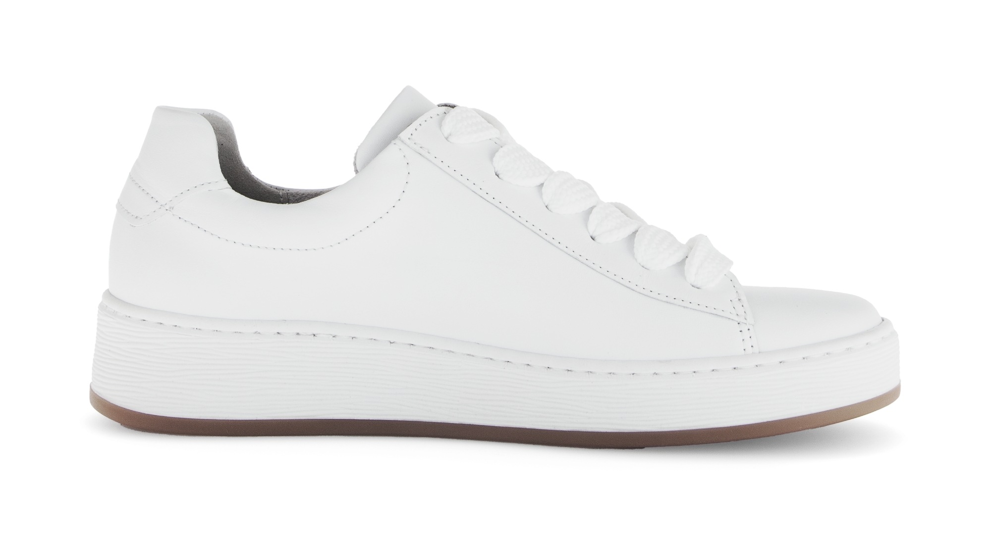 Gabor Plateausneaker »FLORENZ«  , Freizeitschuh, Halbschuh, Schnürschuh, dezente Ziernähte, G-Weite