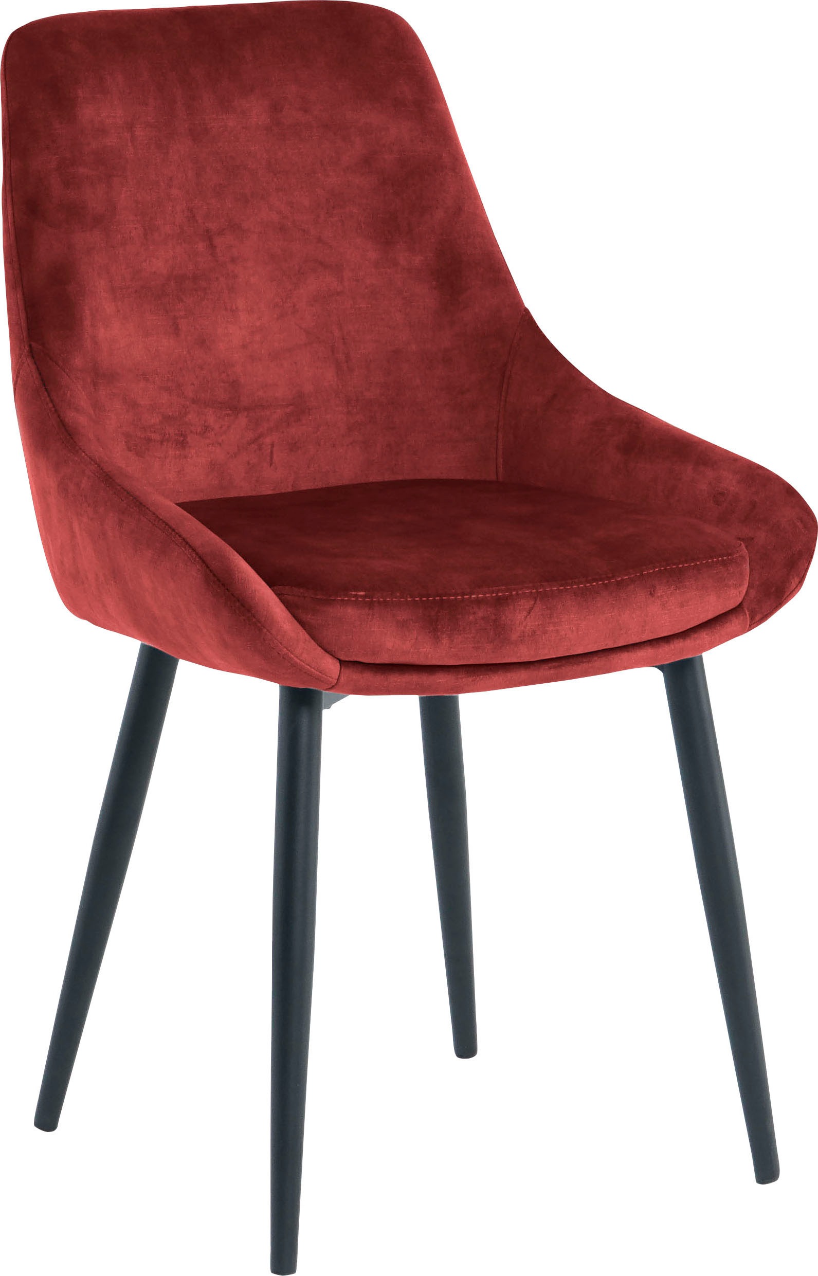 SIT Polsterstuhl (Set) 2 Stk.glamouröser Bezug in Samtoptik günstig online kaufen