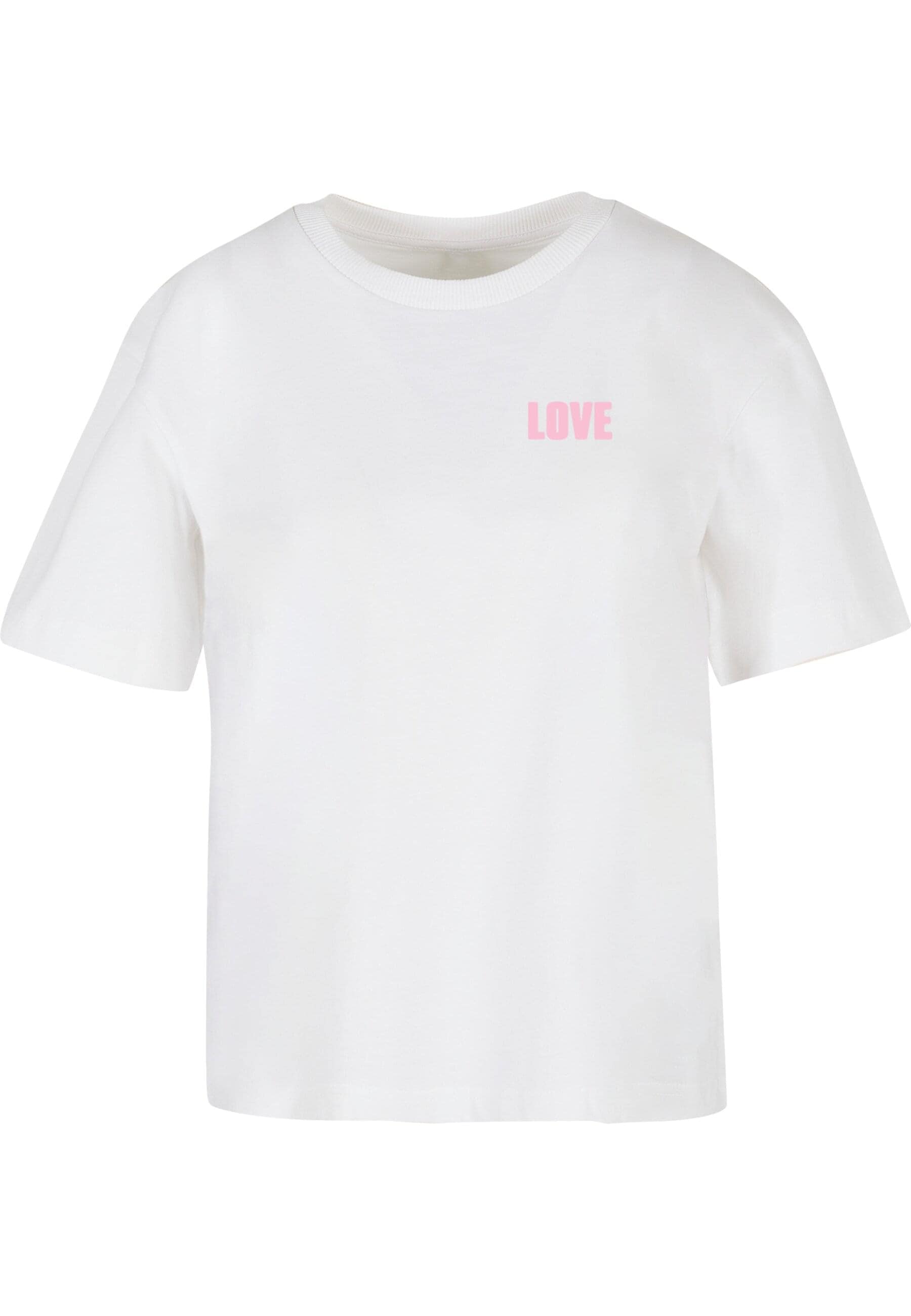 Miss Tee T-Shirt "Miss Tee All We Need Is Love Tee" 1 Stk. tlg. günstig online kaufen
