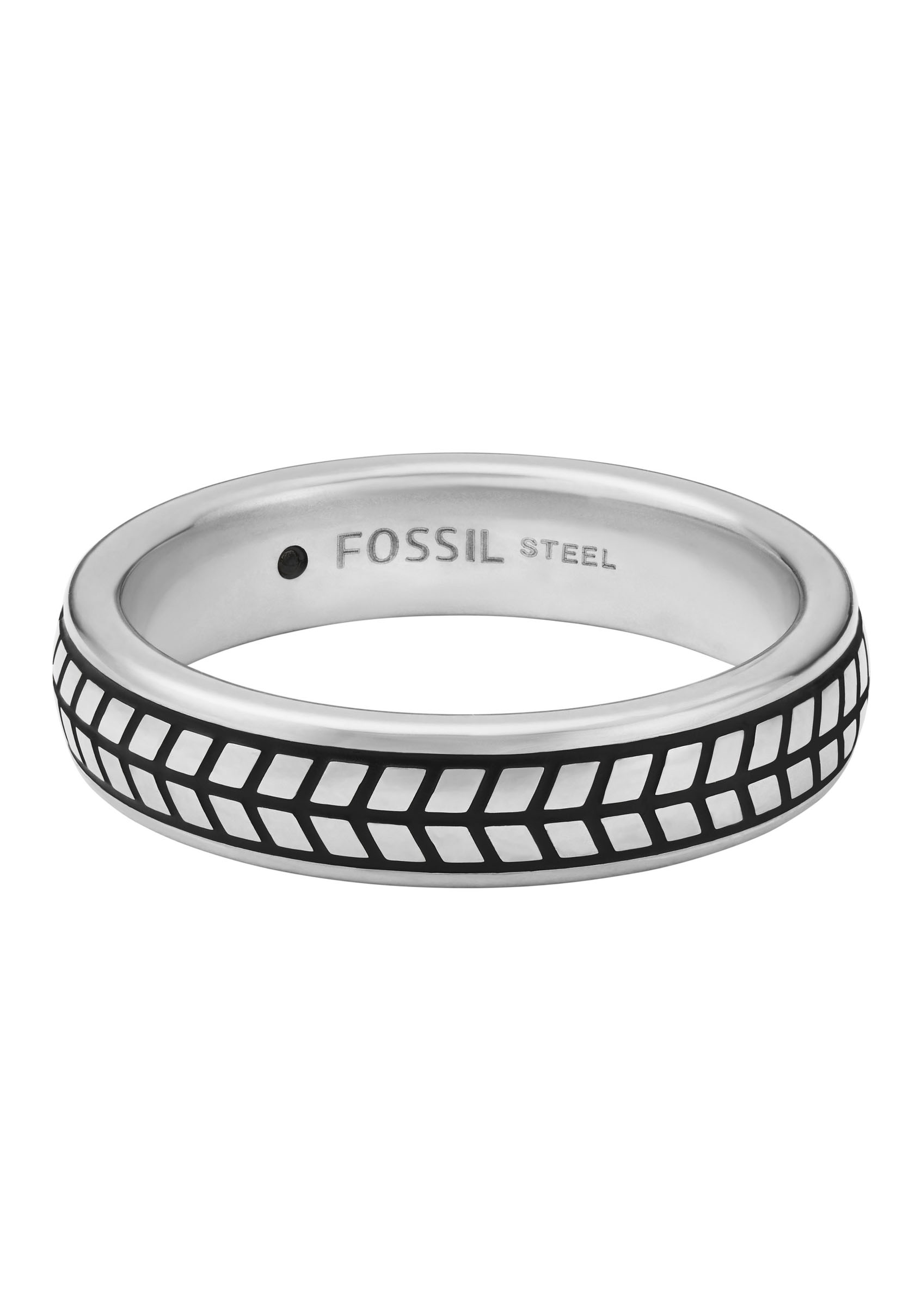 Fossil Fingerring »Mens Dress, JF04099040«, BAUR | kaufen Edelstahl für