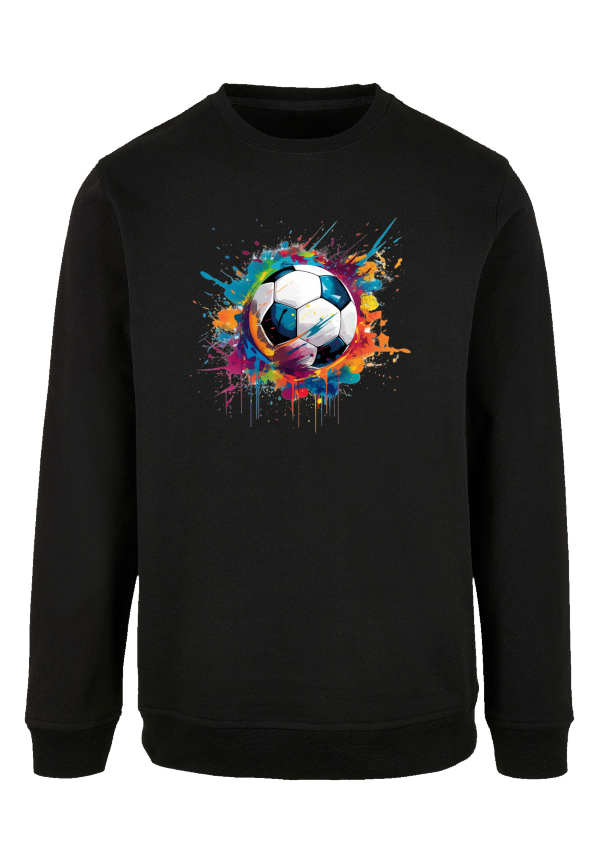 F4NT4STIC Sweatshirt »Bunte Fußball Grafik«, Premium Qualität
