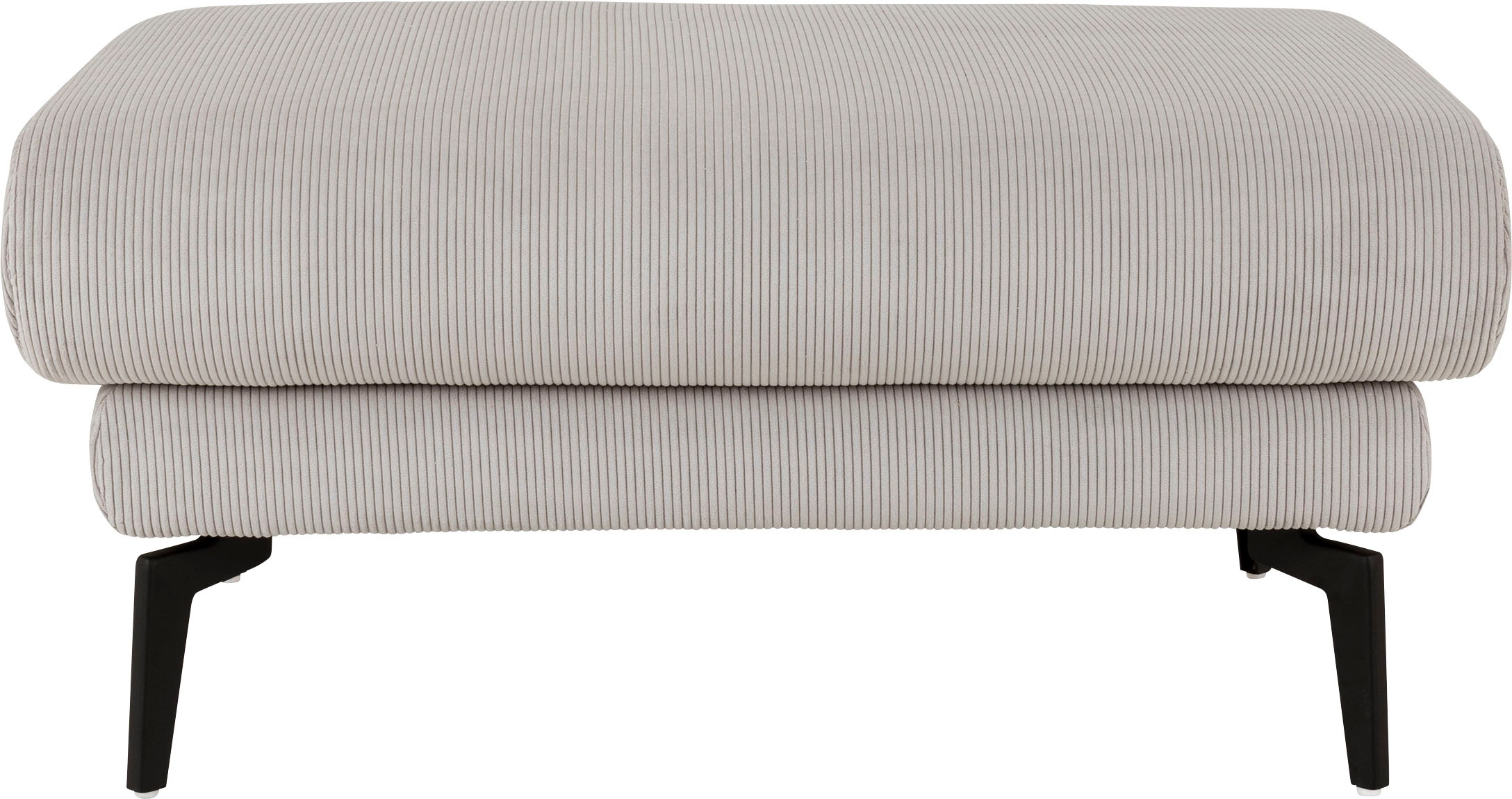 Die PlanBar Hocker »MP-IN23147«, (1 St.), stylische Metallfüße mit Bodenfreiheit, moderner Feincord-Bezug