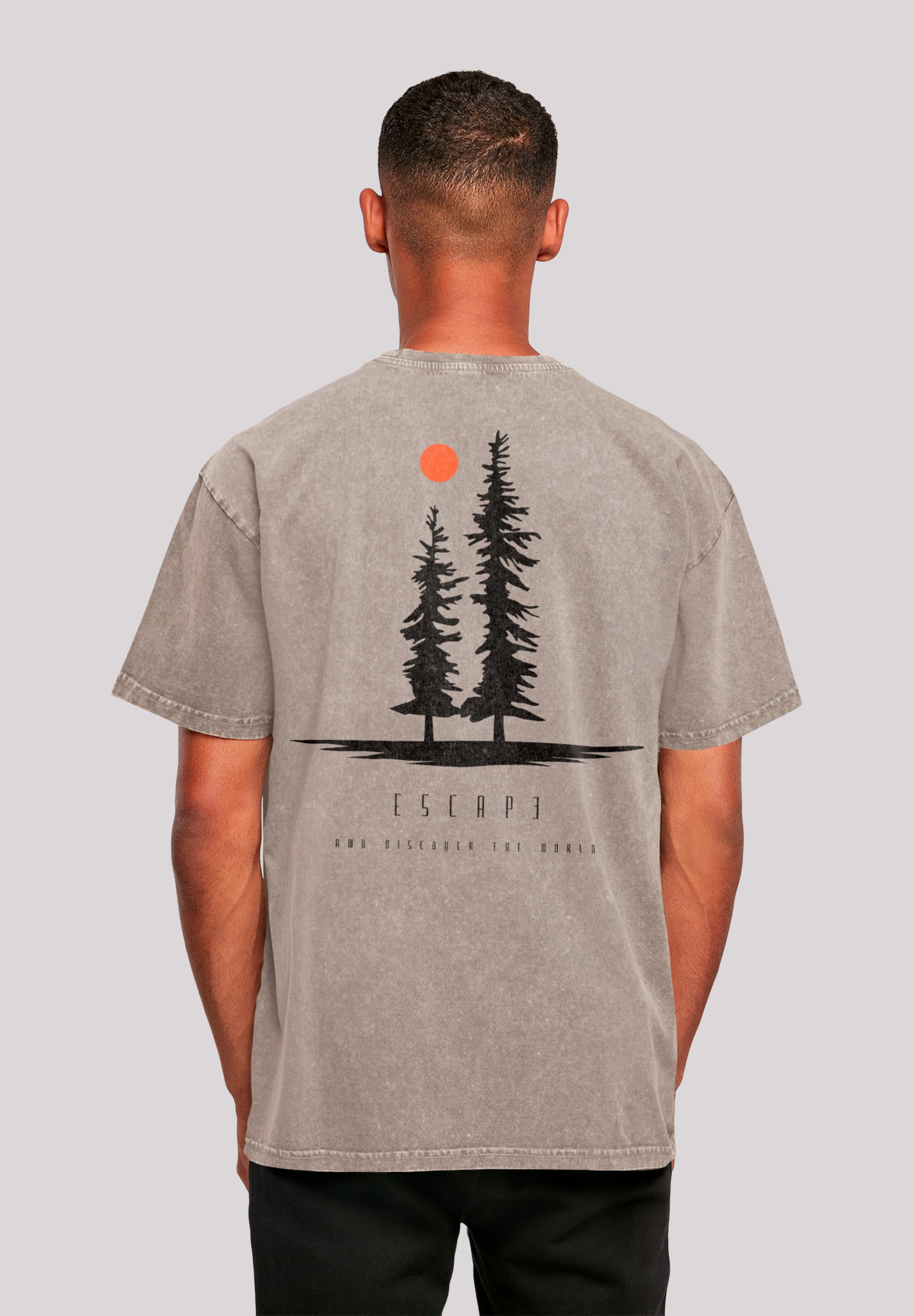 F4NT4STIC T-Shirt "Oversize Escape Discover the World Pinetree", Discover t günstig online kaufen