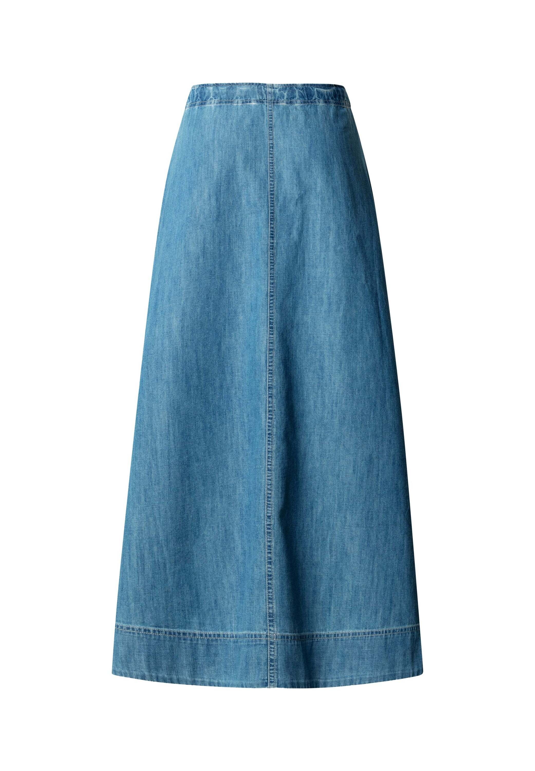 Pepe Jeans A-Linien-Rock »Rock MAXI SKIRT UHW BELT«