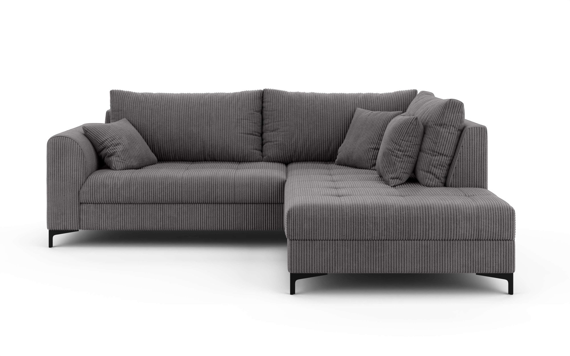 OTTO home Ecksofa "LEEVKE Design-Sofa mit Ottomane rechts/links bestellbar, günstig online kaufen