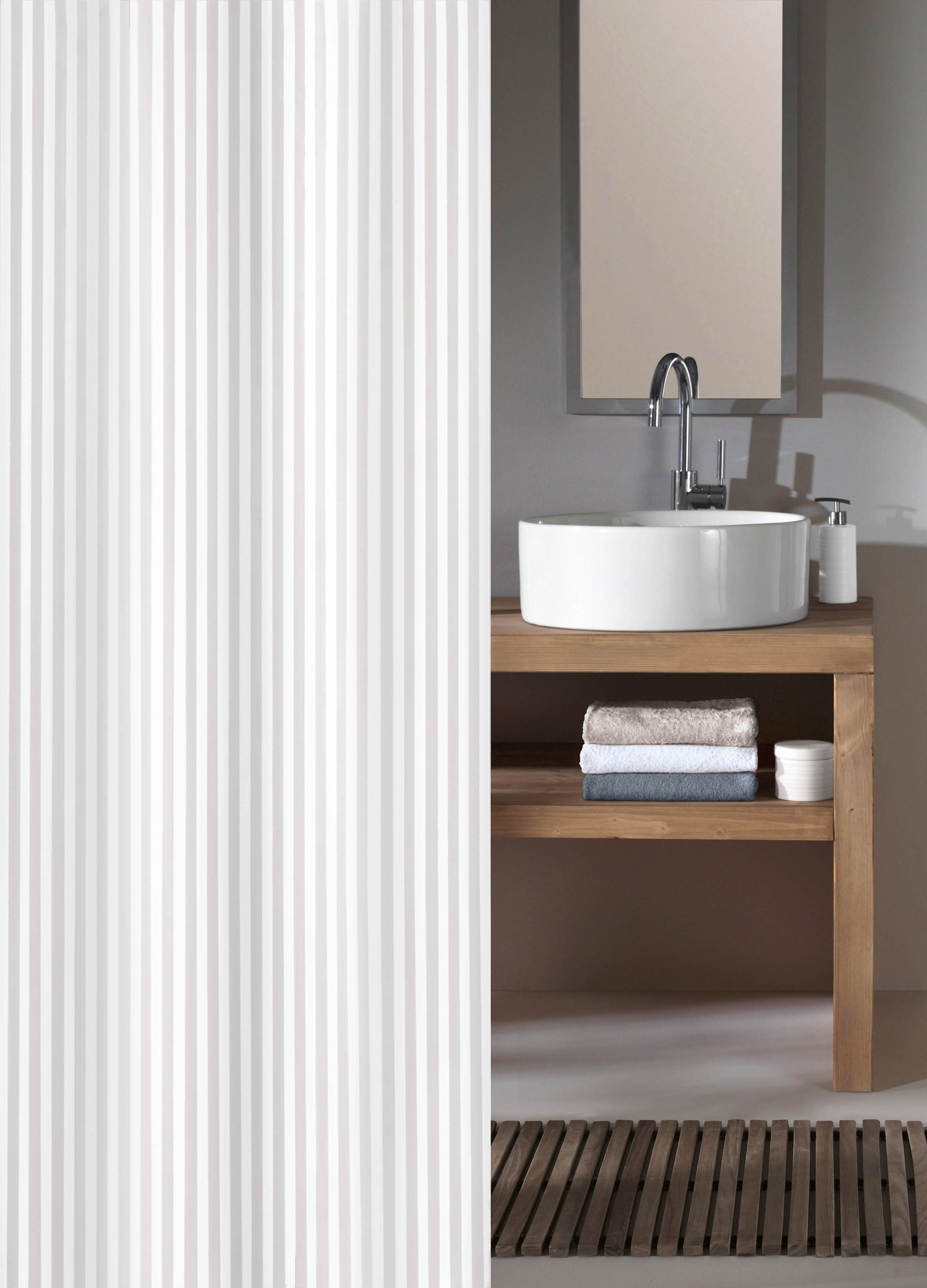 Kleine Wolke Duschvorhang "Sanna" Breite 180 cm 1 Stk. tlg. günstig online kaufen