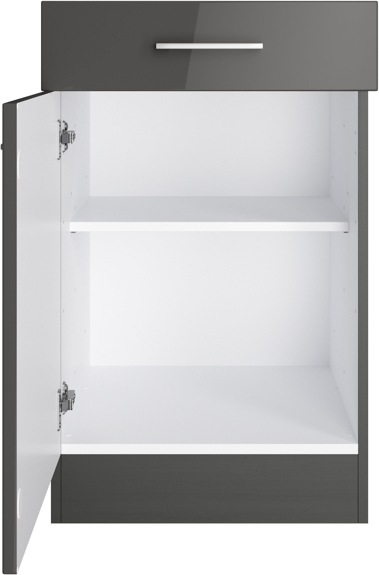 KOCHSTATION Unterschrank »KS-Milan«, HELD Möbel, Unterschrank 50 cm, matte oder hochglänzende Fronten