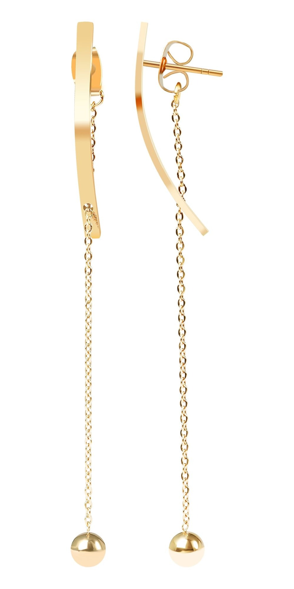 Adelia´s Paar Ohrhänger "Ohrringe aus Edelstahl" Ideal als Geschenk – dezent und elegant