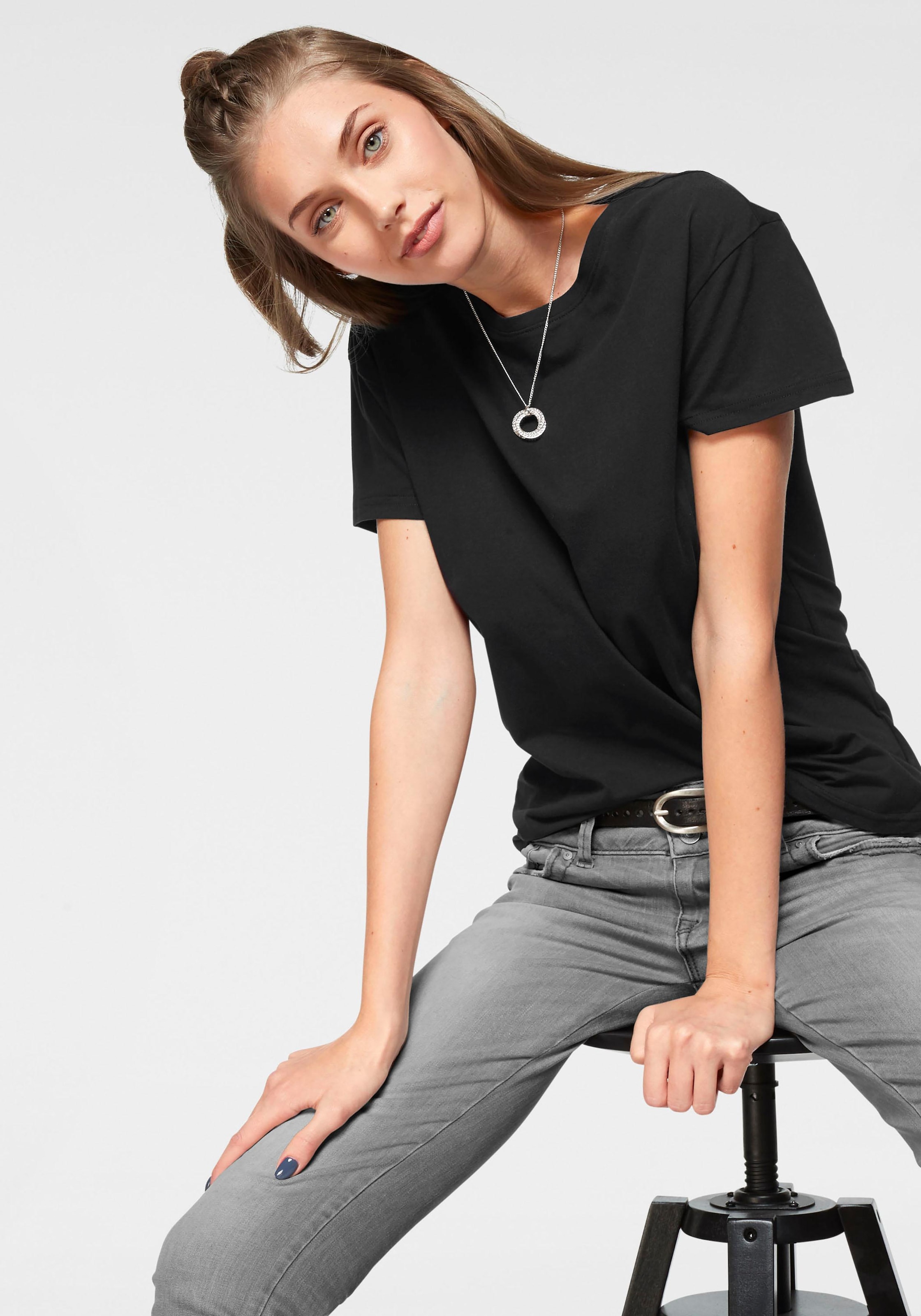 Black Friday AJC T-Shirt, im trendigen Oversized-Look - NEUE KOLLEKTION |  BAUR
