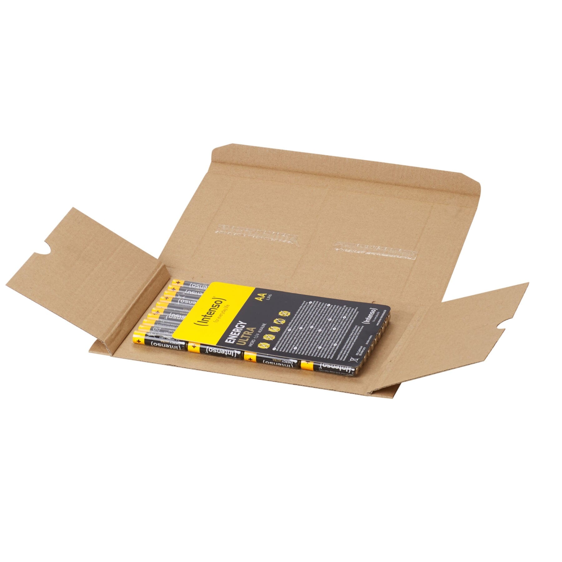 Intenso Batterie »7501520 - Energy Ultra Alkaline Batterie AA Mignon 40er-Pack -Batterie«, LR6, 1,5 V, (Packung, 40 St.)