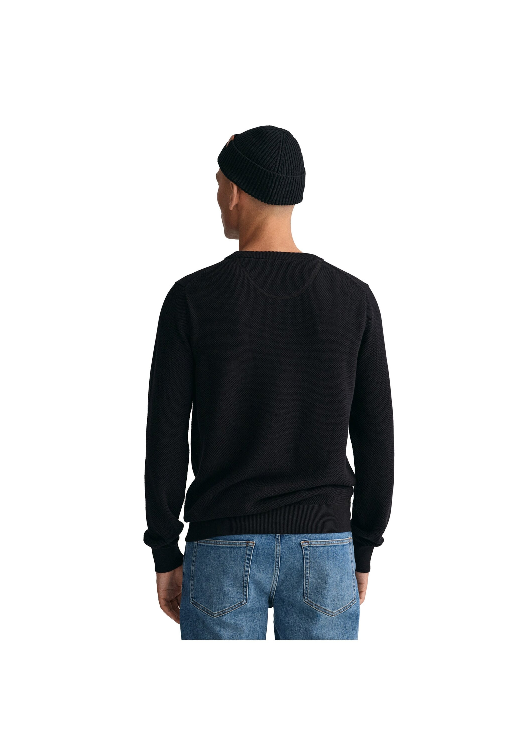 Gant Sweater »Strickpullover COTTON PIQUE C-NECK«