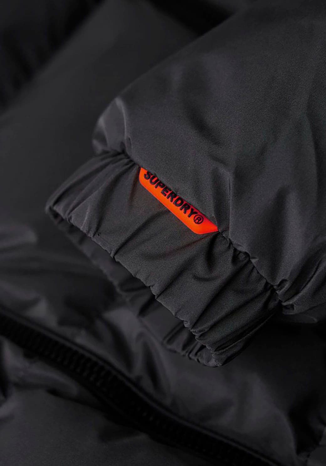 Superdry Steppjacke »HOODED SPORTS PUFFER JACKET«, mit Kapuze