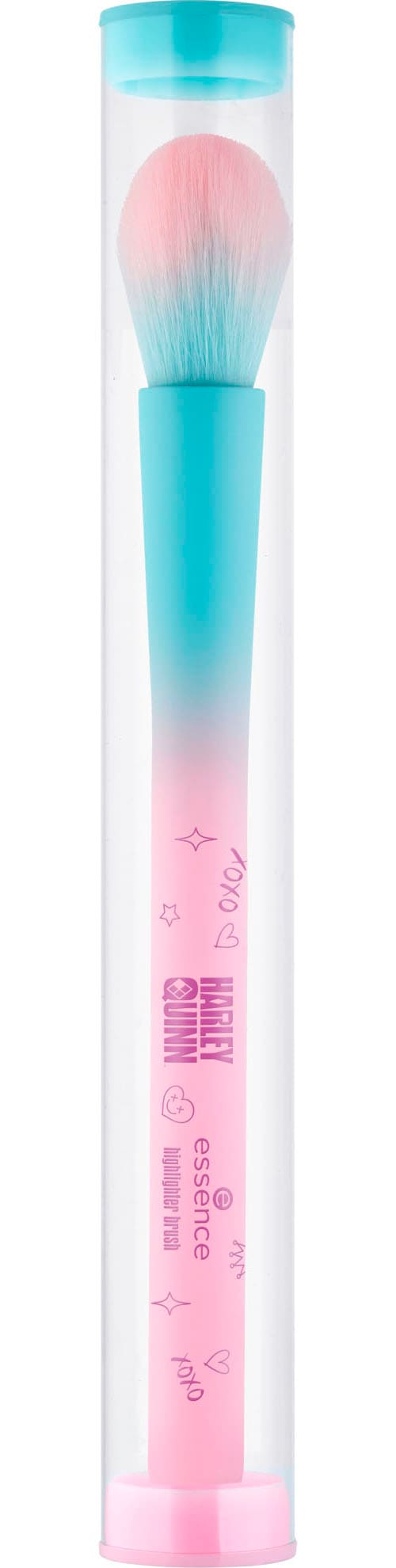 Essence Highlighterpinsel »Harley Quinn highlighter brush«, (Set, 4 tlg.), mit weichen Pinselhaaren
