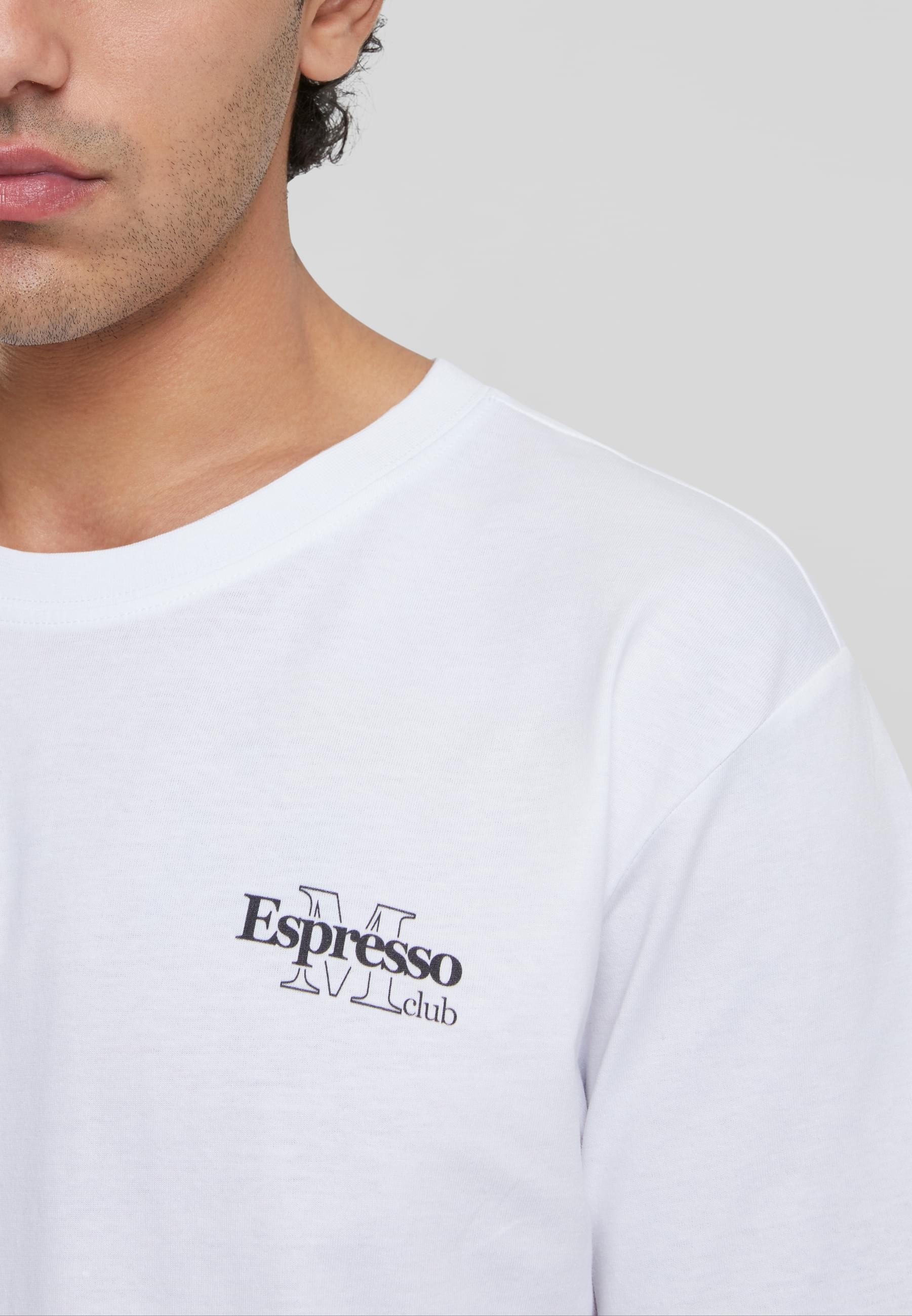 MisterTee T-Shirt »MisterTee Herren Espresso M Club Tee« 1 Stk. tlg.