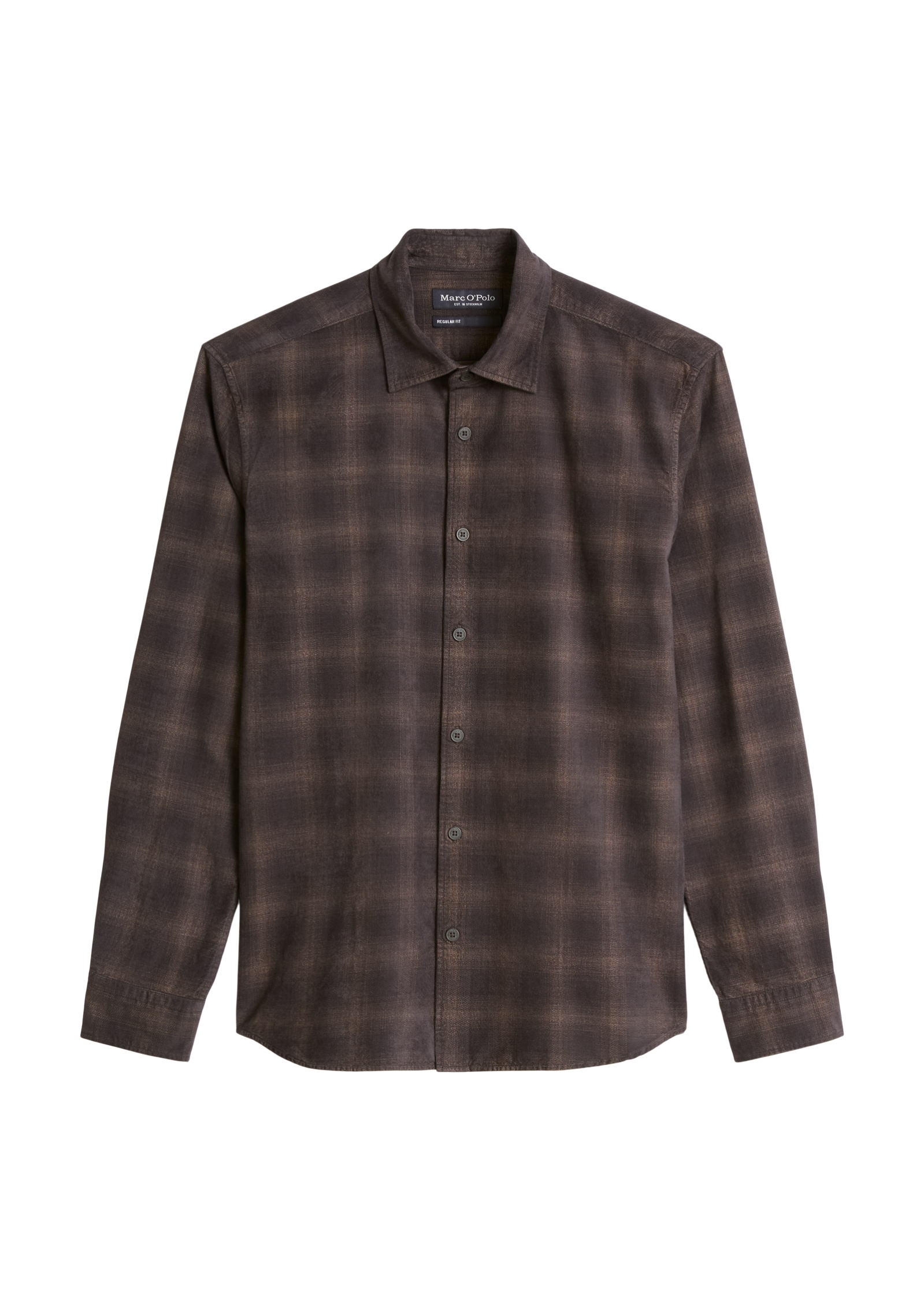 Marc O'Polo Langarmhemd »aus samtigen Bio-Baumwoll-Twill«