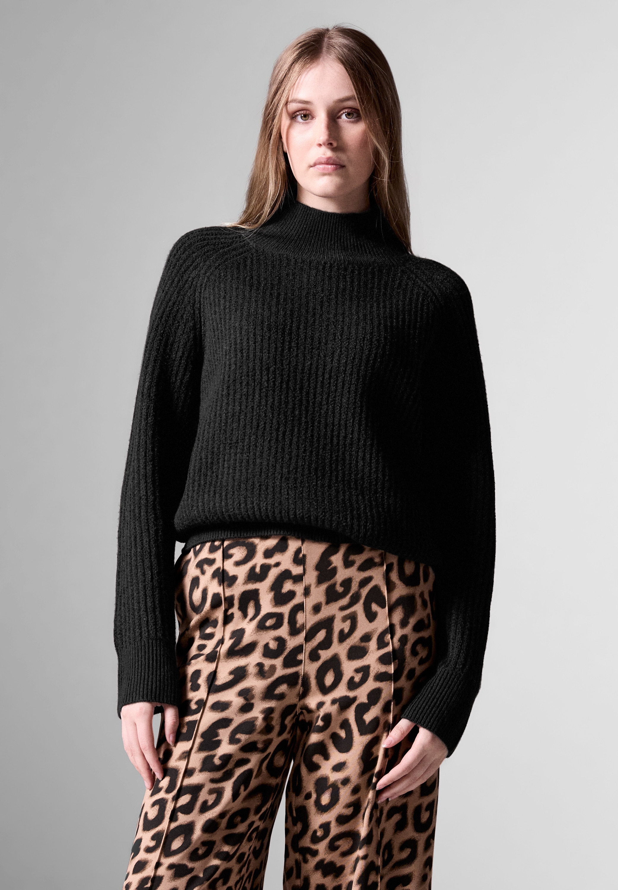 STREET ONE STUDIO Strickpullover, mit Turtleneck