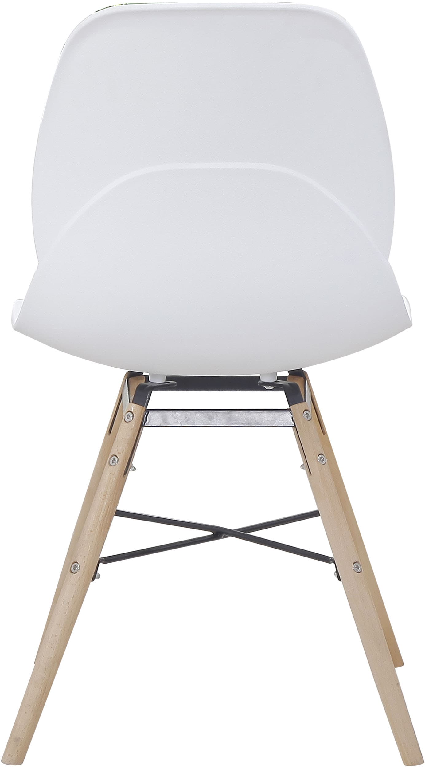 Kayoom 4-Fußstuhl »Stuhl Amy 110 2er-Set, praktisches Set, bequemer Kunststoffstuhl«, (Set), 2 St., pflegeleicht, abwaschbar, in einem Stück spritzgegossene Sitzfläche