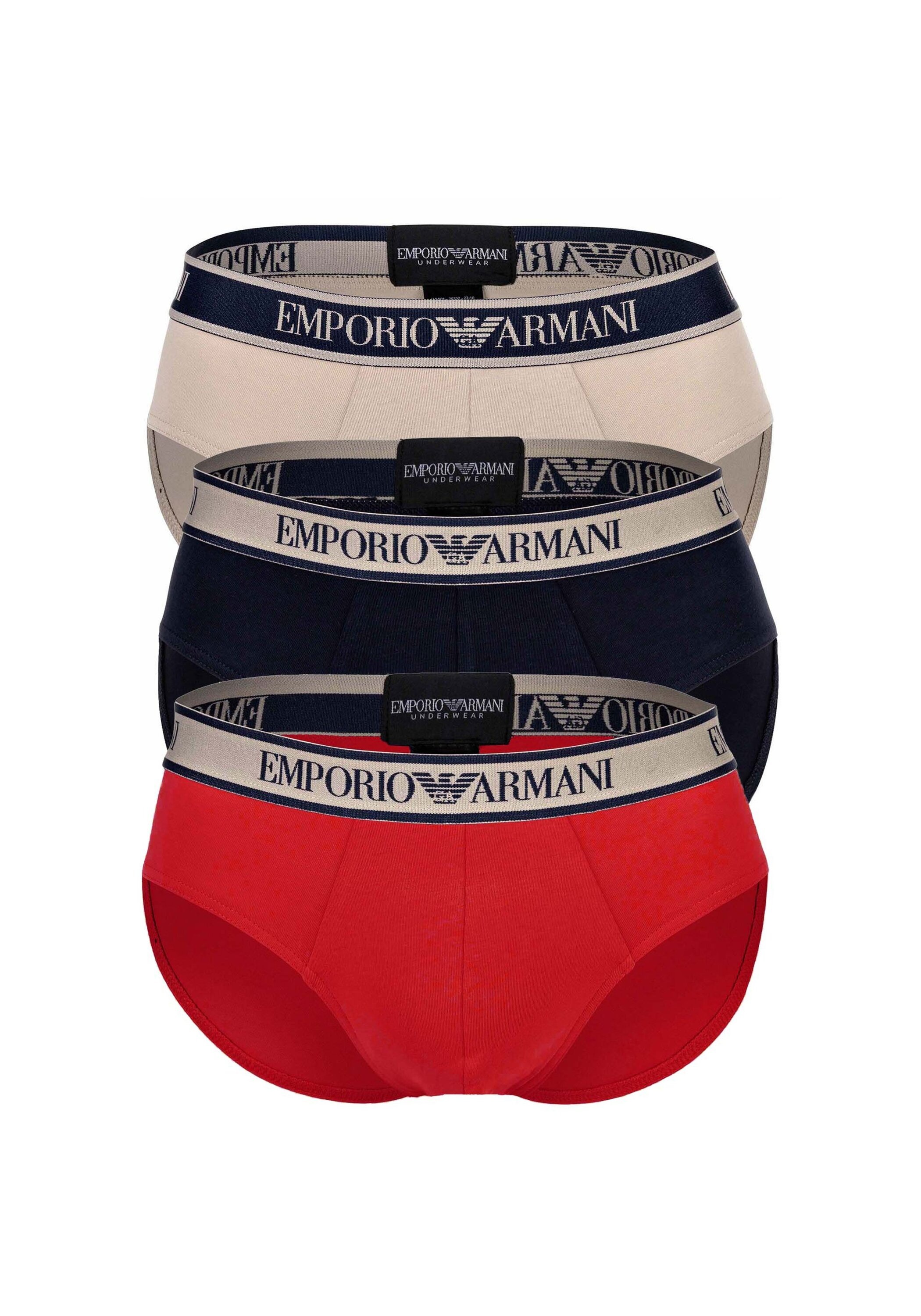 Emporio Armani Slip "Slip Core Logoband 3er Pack" günstig online kaufen