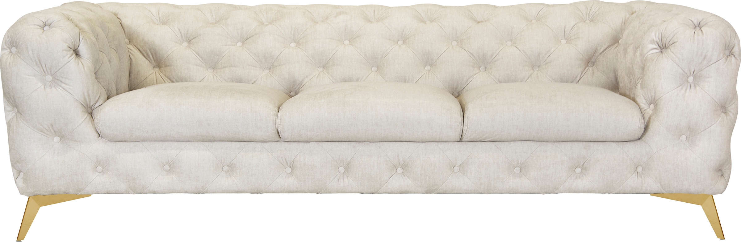 Home affaire Chesterfield-Sofa "Glynis" aufwändige Knopfheftung, moderne Ch günstig online kaufen