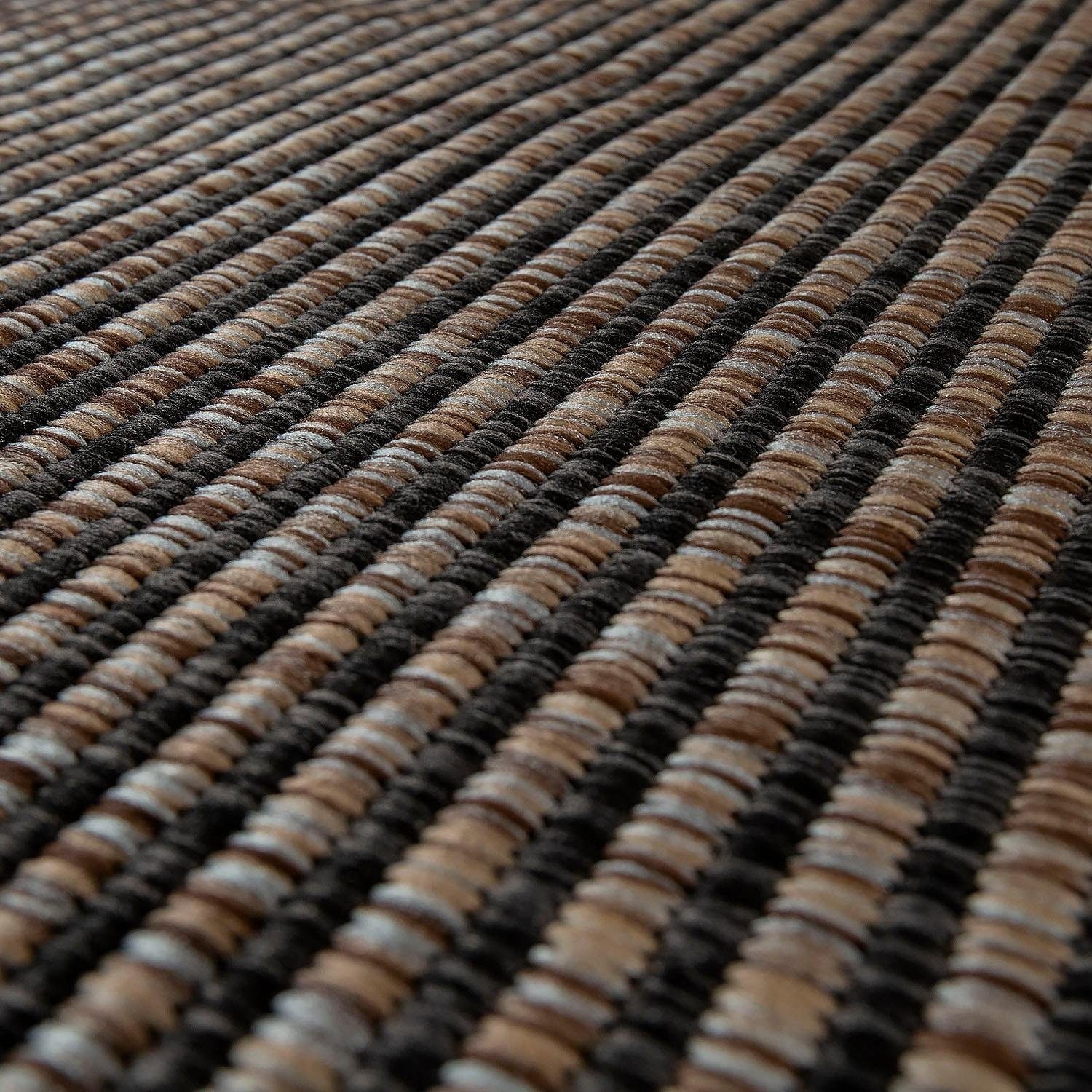 Paco Home Teppich "Illusion 325" rechteckig 5 mm Höhe Flachgewebe, meliert, günstig online kaufen