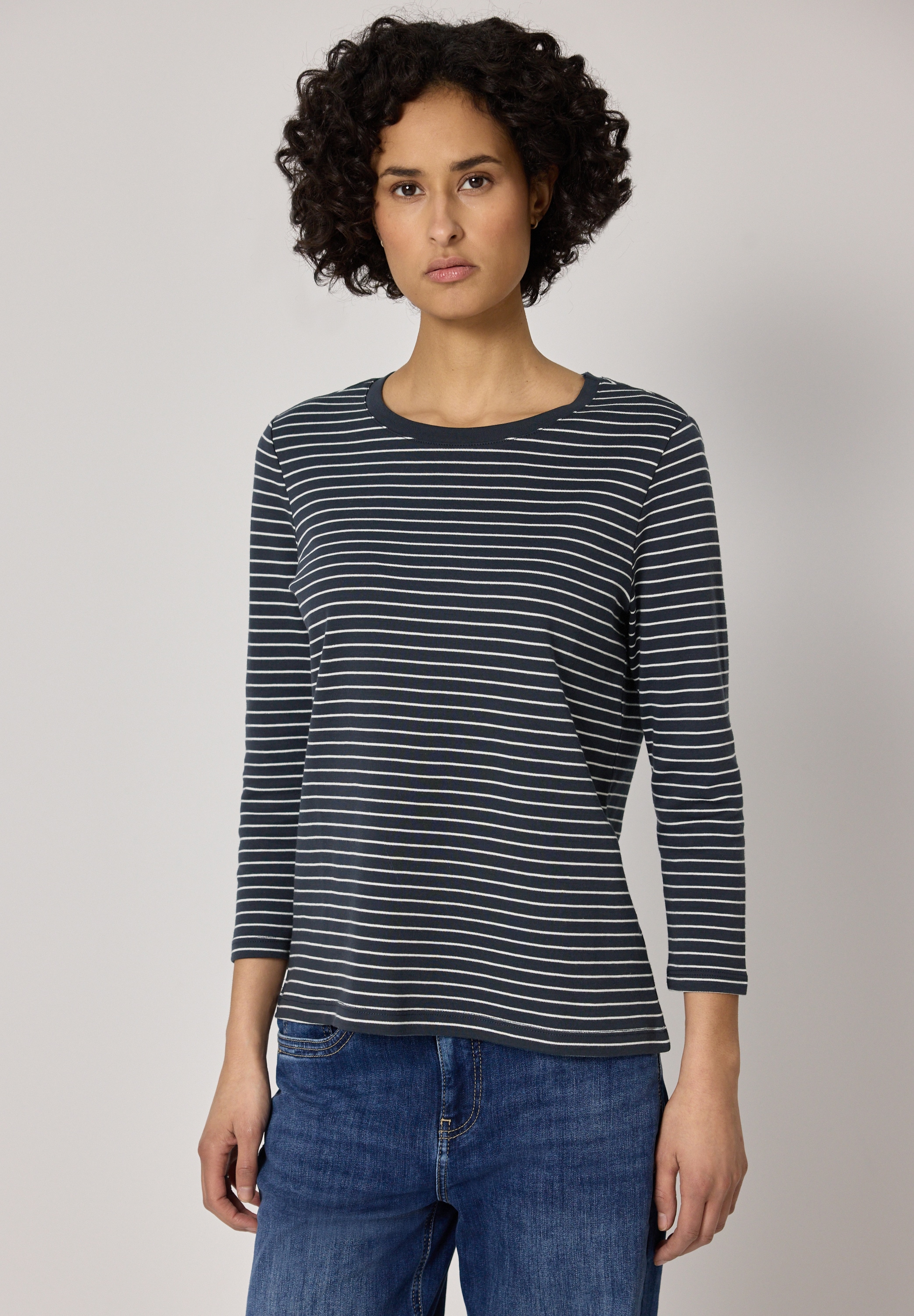 STREET ONE 3/4-Arm-Shirt mit 3/4 Ärmeln günstig online kaufen