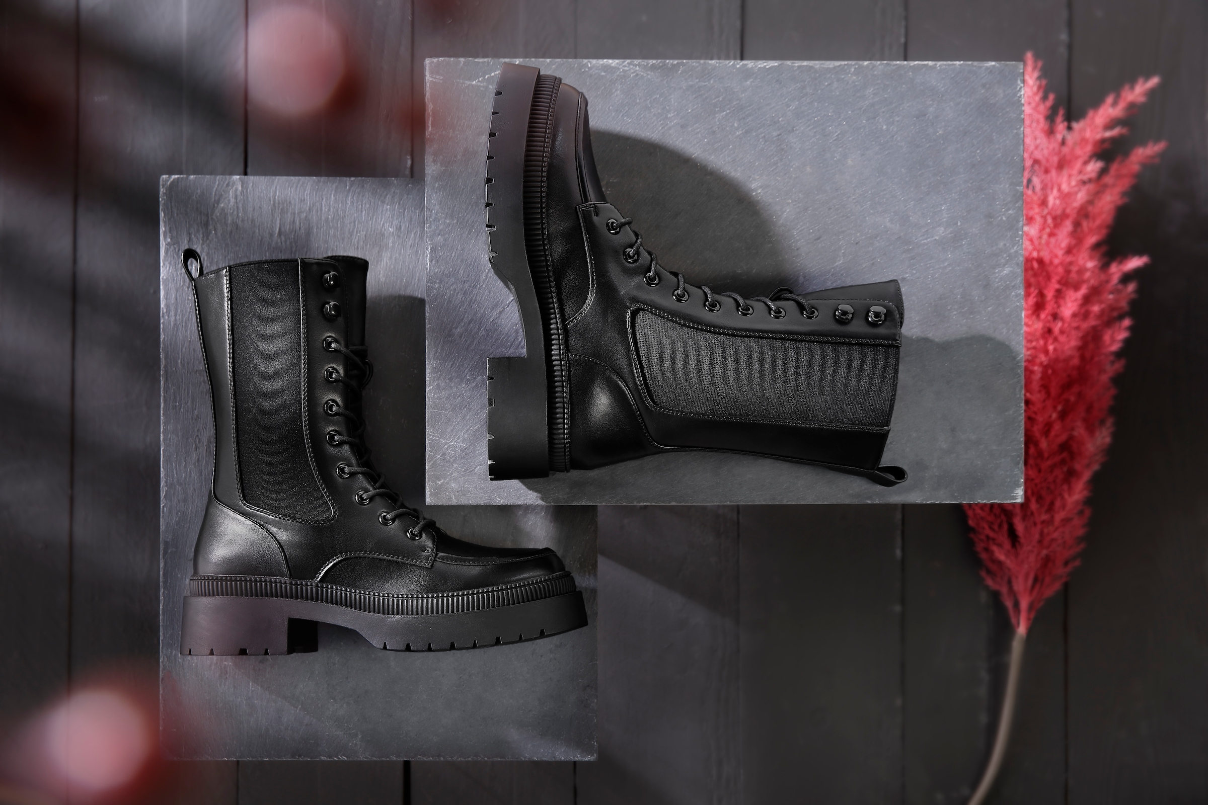 Aniston SHOES Schnürboots, Schnürstiefelette, Plateauboots - NEUE KOLLEKTION