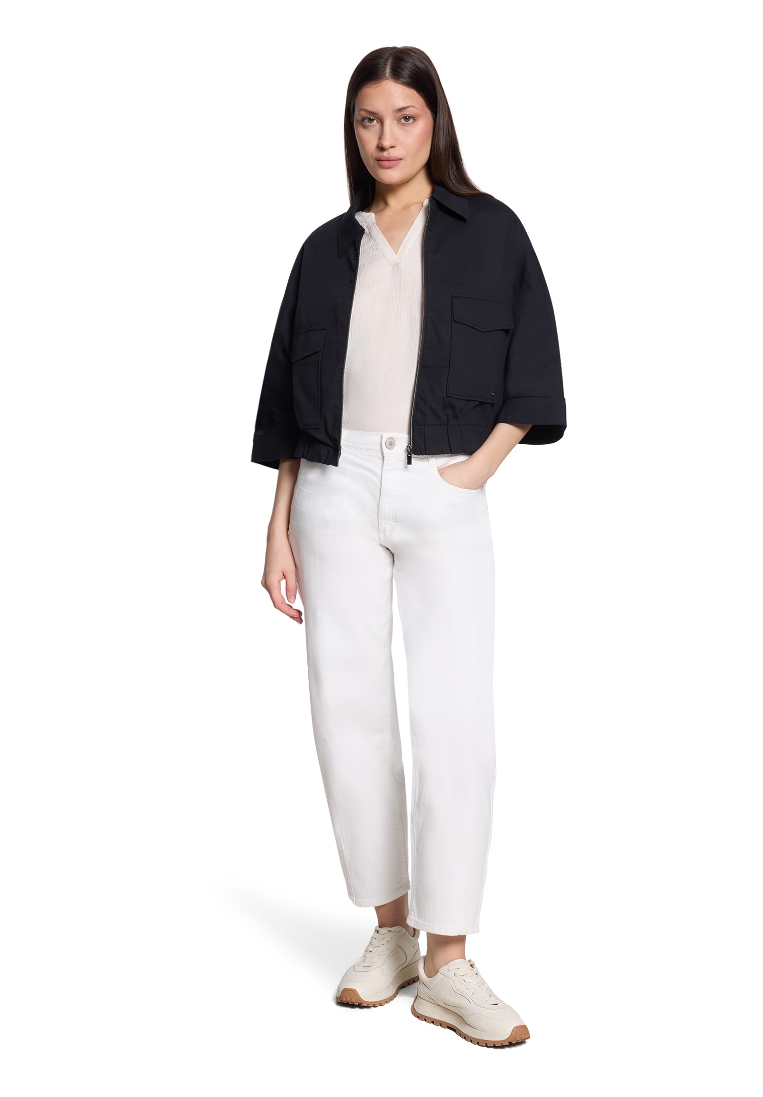 Betty&Co Jackenblazer »Damen mit Kragen«
