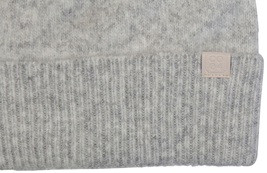 Thumbnail - chillouts Strickmütze "Riana Hat" mit dezentem Markenlogo und breitem Umschlag