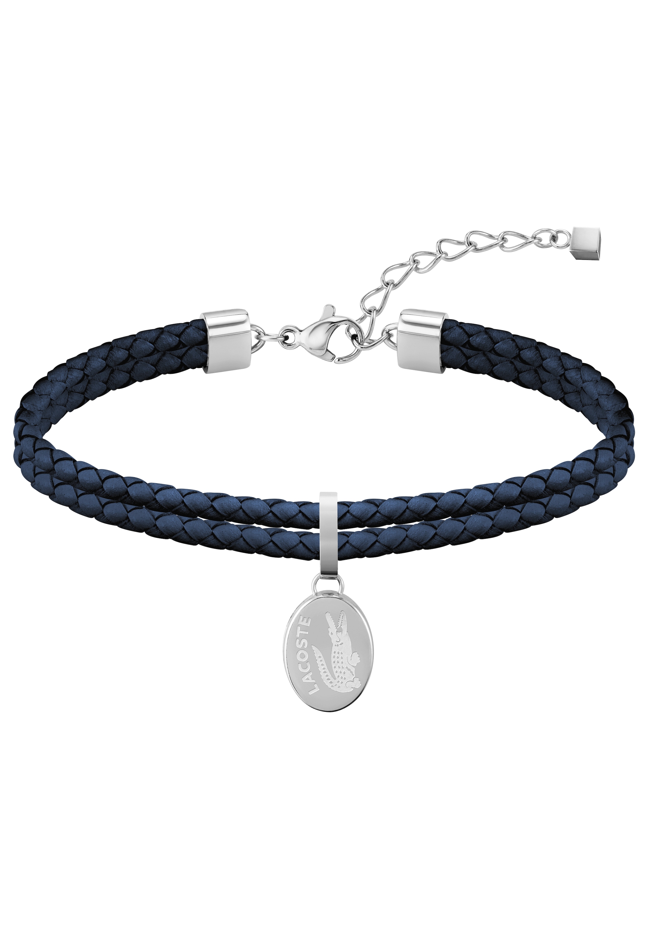 Lacoste Armband »Schmuck Edelstahl Armschmuck Lederarmband SNEAK«