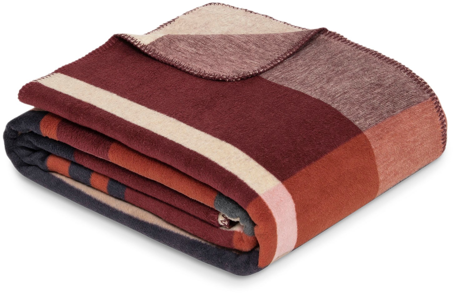 IBENA Wohndecke "Wohndecke Falkland" mit zeitlosem Karo-Design günstig online kaufen