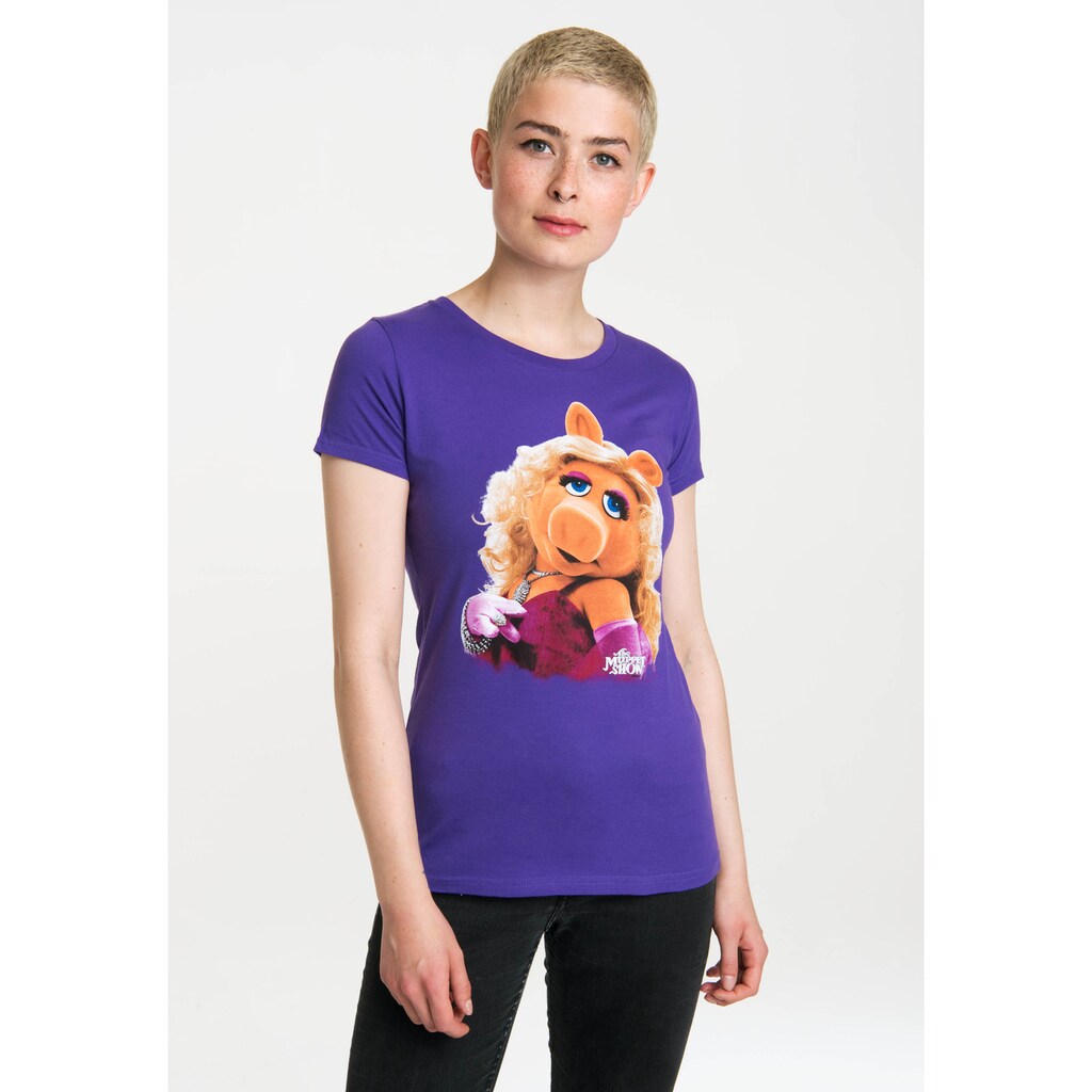 LOGOSHIRT T-Shirt »Miss Piggy - Portrait«