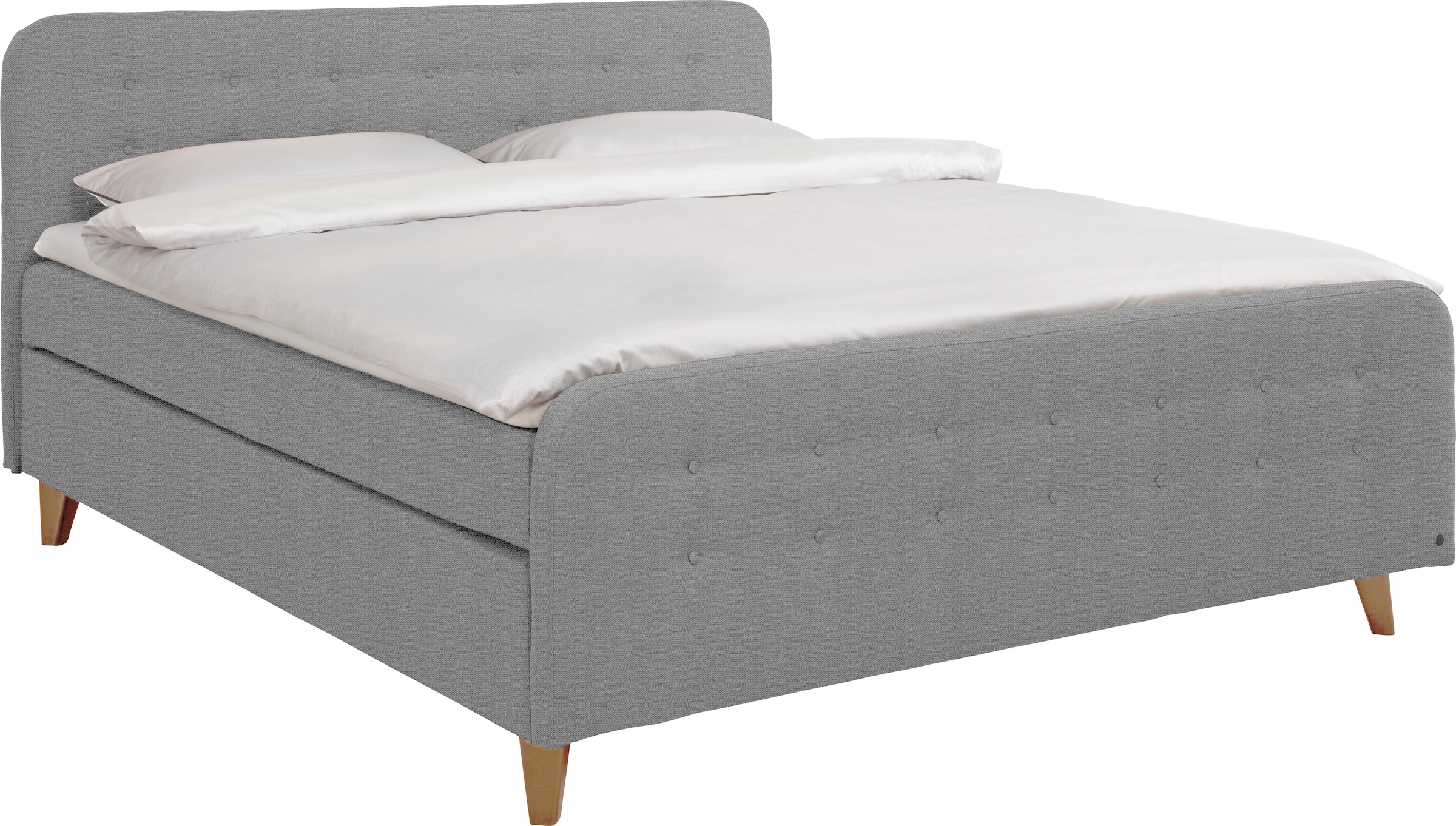 TOM TAILOR HOME Boxspringbett "NORDIC BOX", mit Knopfheftung im Kopfteil un günstig online kaufen
