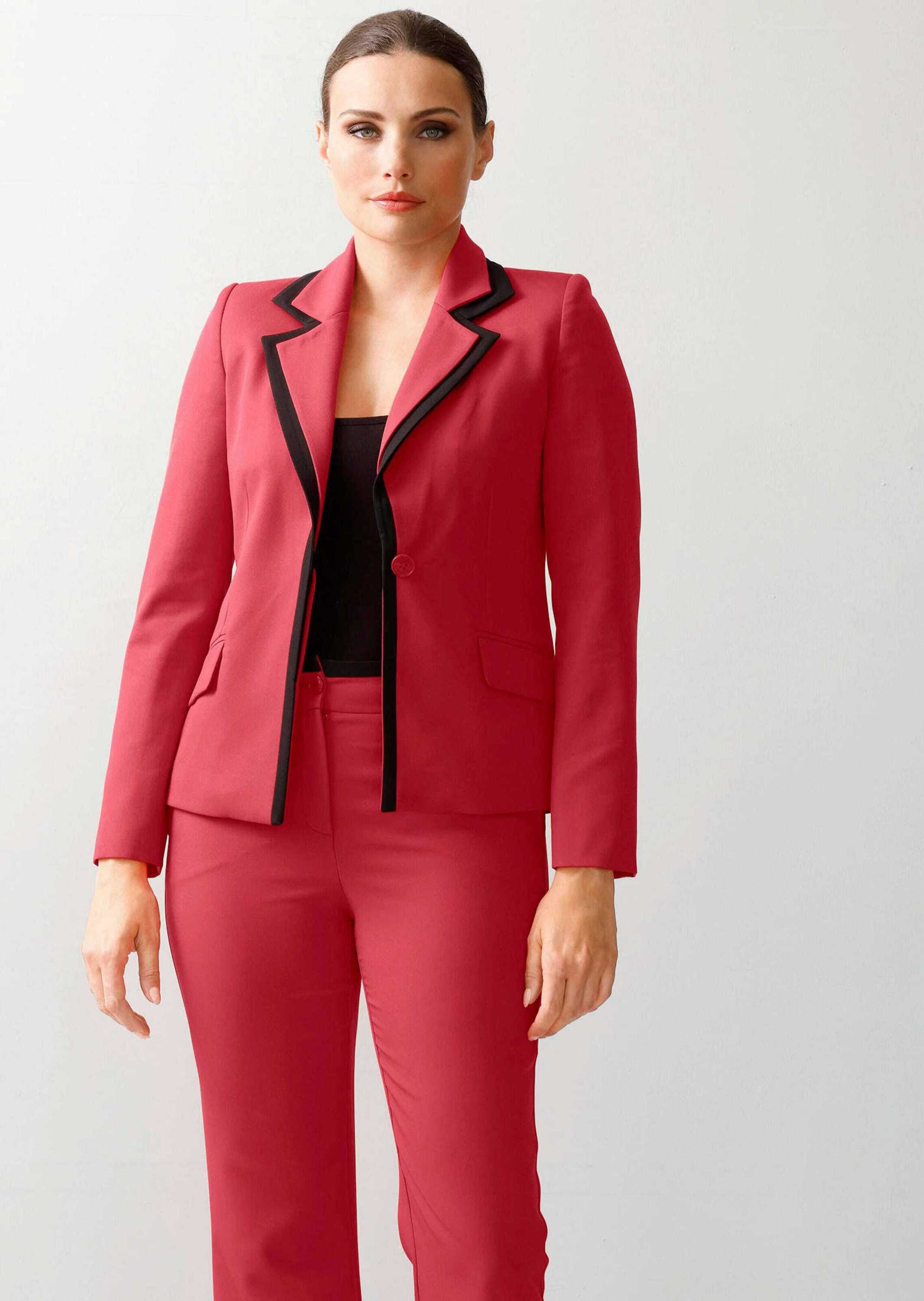 Alba Moda Jackenblazer »Blazer Blazer mit detaillierten Doppelungen«