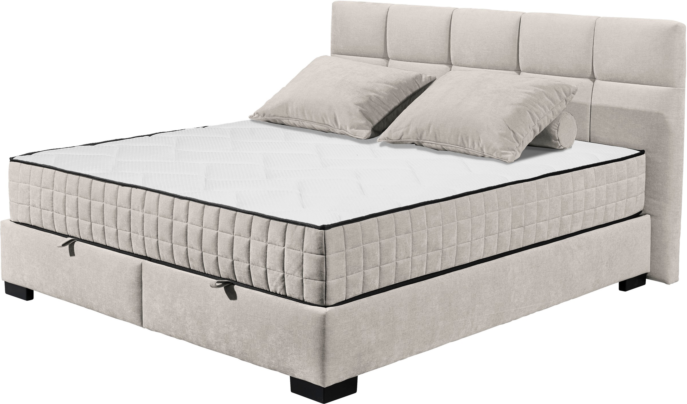 ED EXCITING DESIGN Boxbett »Nagol«, mit Bettkasten, mit Wendematratze, erhältlich in verschiedenen Breiten