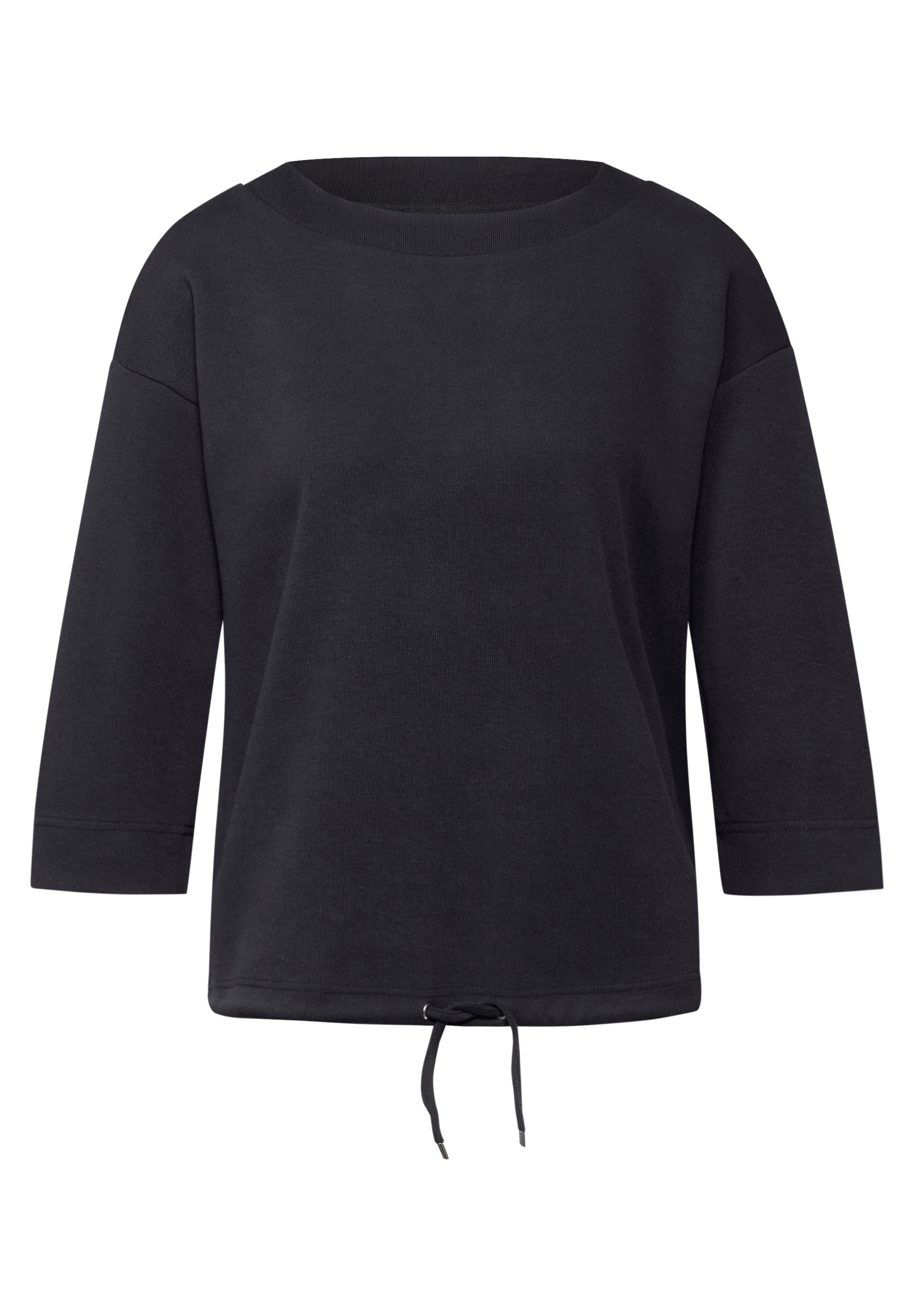 STREET ONE 3/4-Arm-Shirt, mit Tunnelzug am Saum