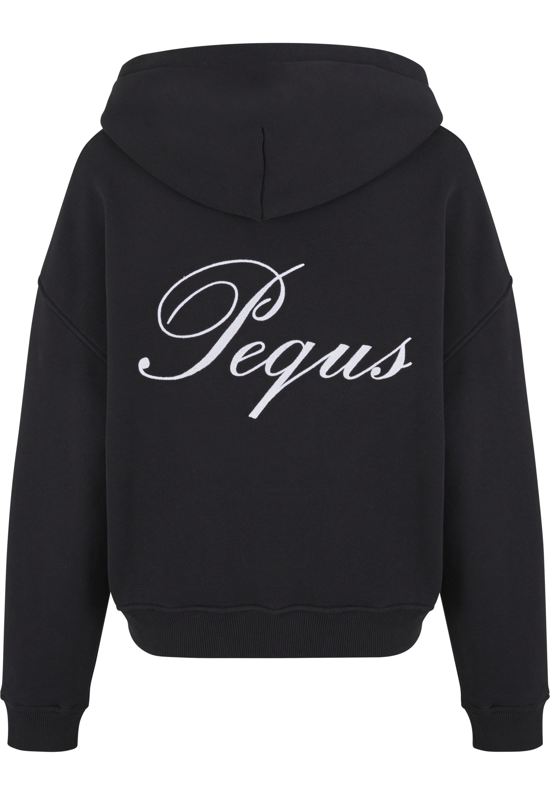 PEQUS Kapuzensweatshirt "PEQUS PEQUS Cropped Handwritten Logo Zip Hoodie" günstig online kaufen