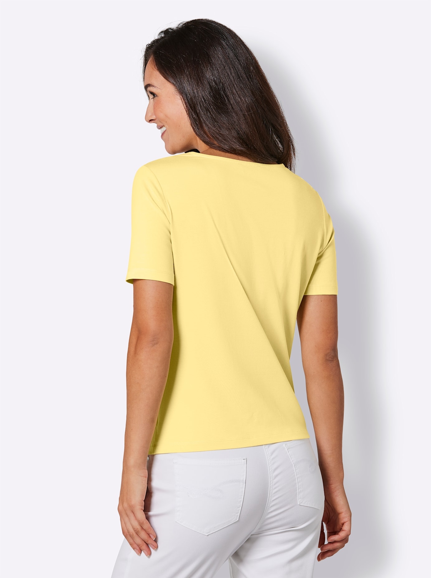 creation L Spitzenshirt »Modal-Baumwoll-Shirt«, (1 tlg.)