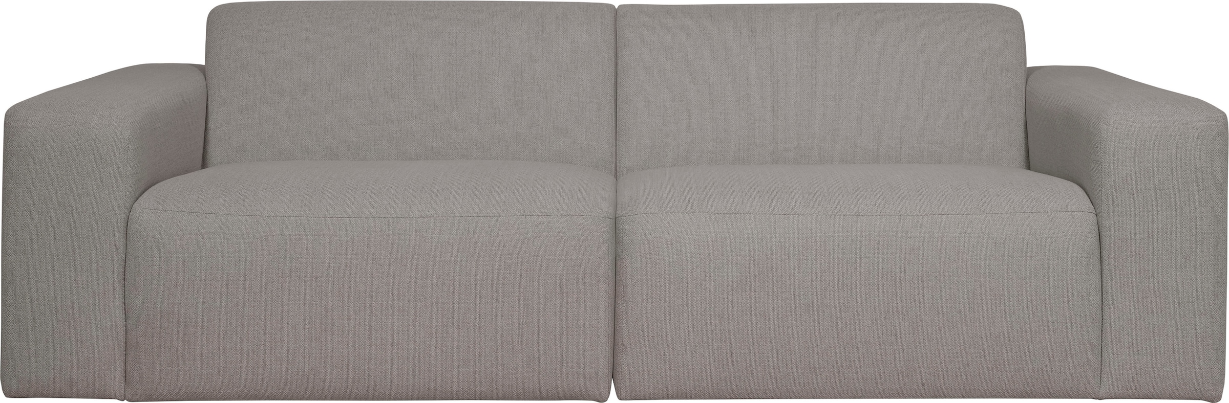 INOSIGN 3-Sitzer »Koa, 228 cm, Modulsofa in Webstoff, Cord«, Designsofa, weicher Lounge-Sitzkomfort, Welleunterfederung, bodentief