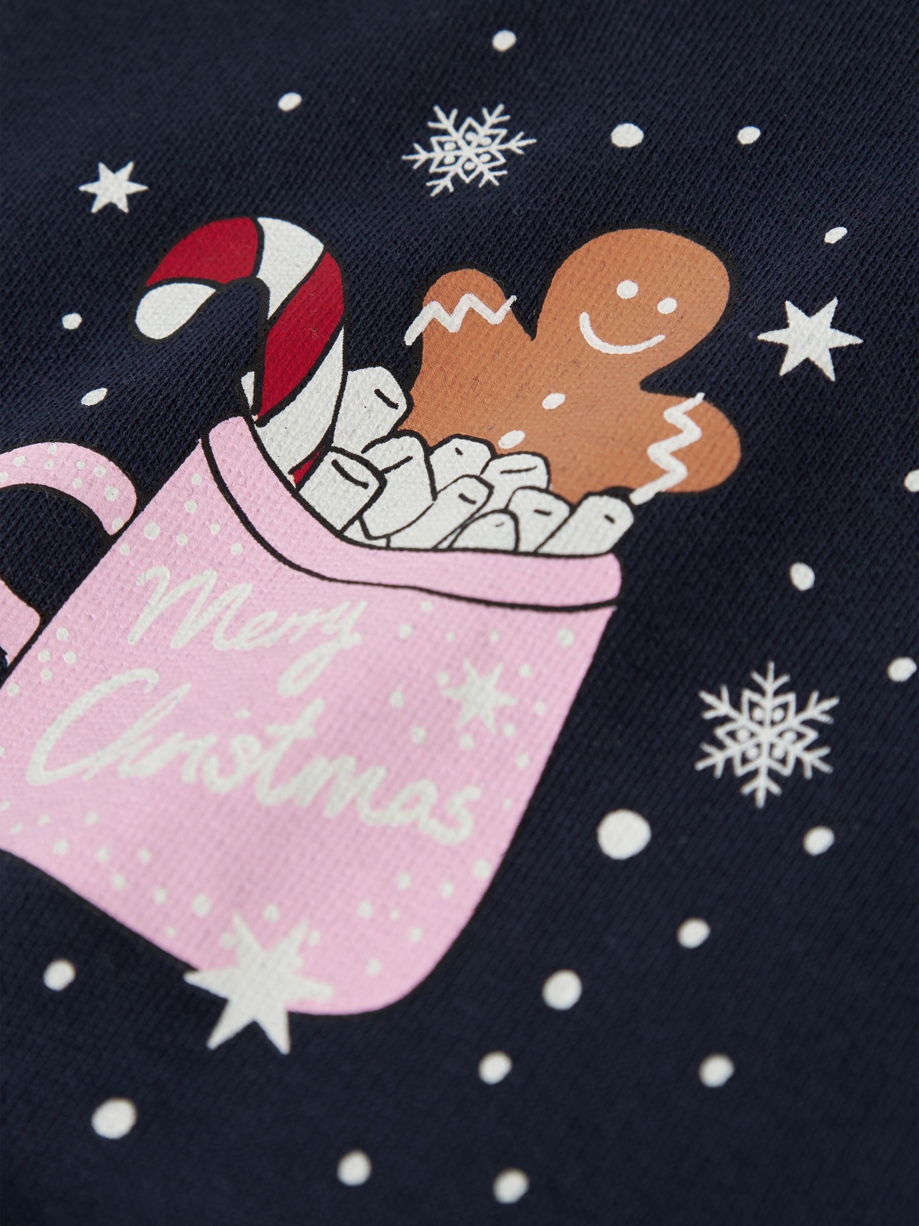 Name It Sweatshirt »NKFVISMAS LS NREG SWEAT BRU«
