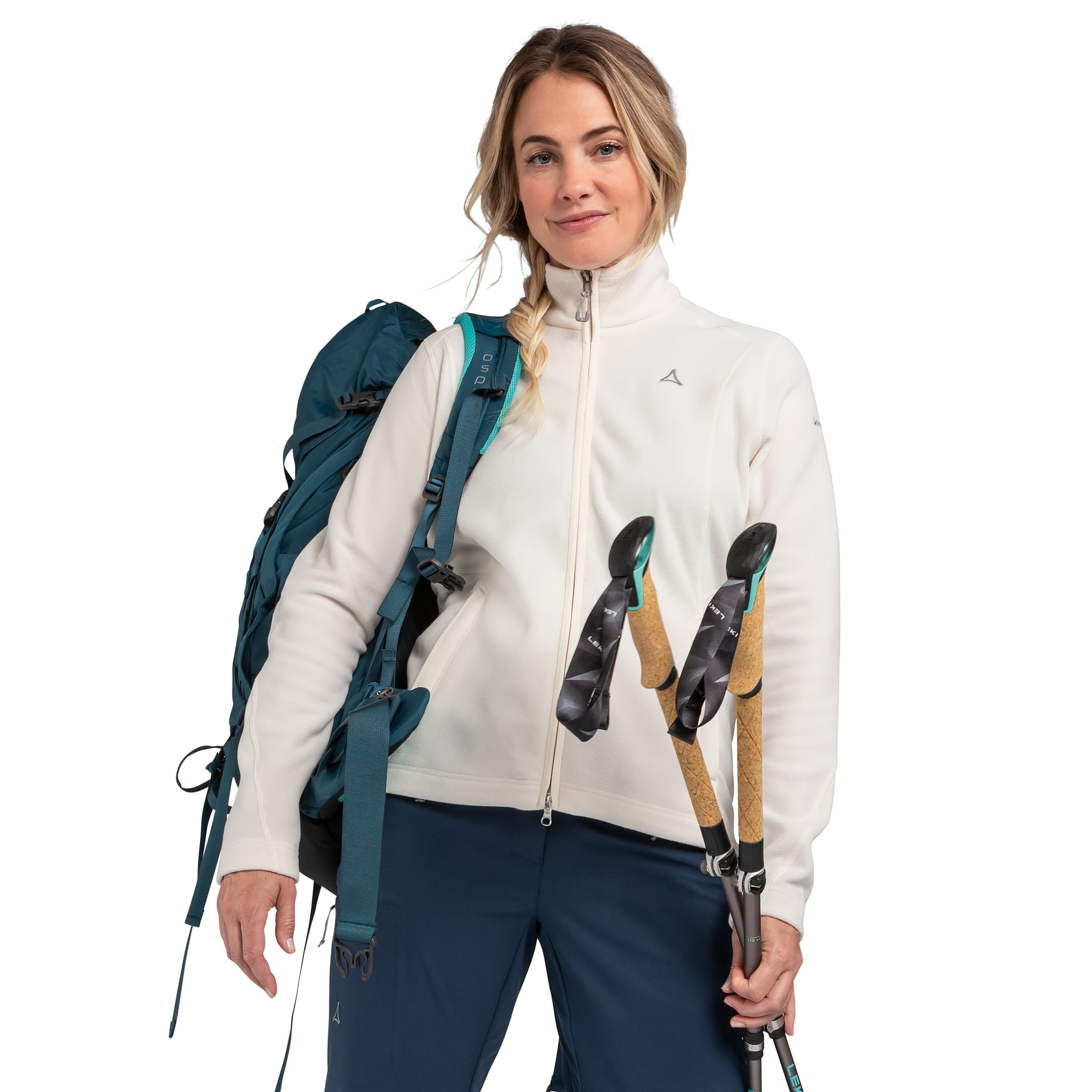 Schöffel Fleecejacke »Fleece Jacket Leona3«, mit individuell verstellbarem Saumabschluss