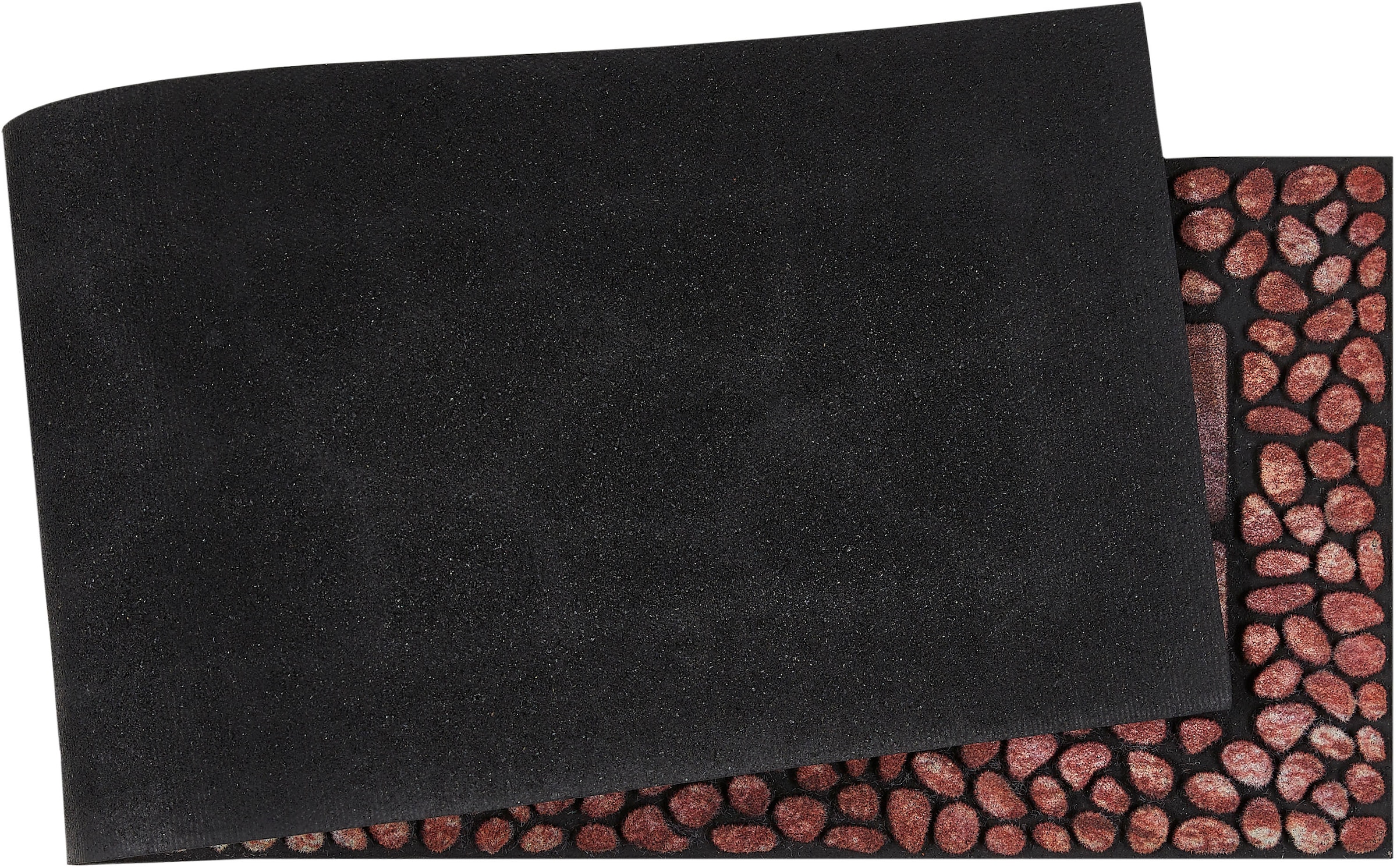 Andiamo Stufenmatte »Outdoor, 2er Set«, rechteckig, 6 mm Höhe, Outdoor-Stufenmatten, Stein Motiv, Gartenbereich, Außenbereich
