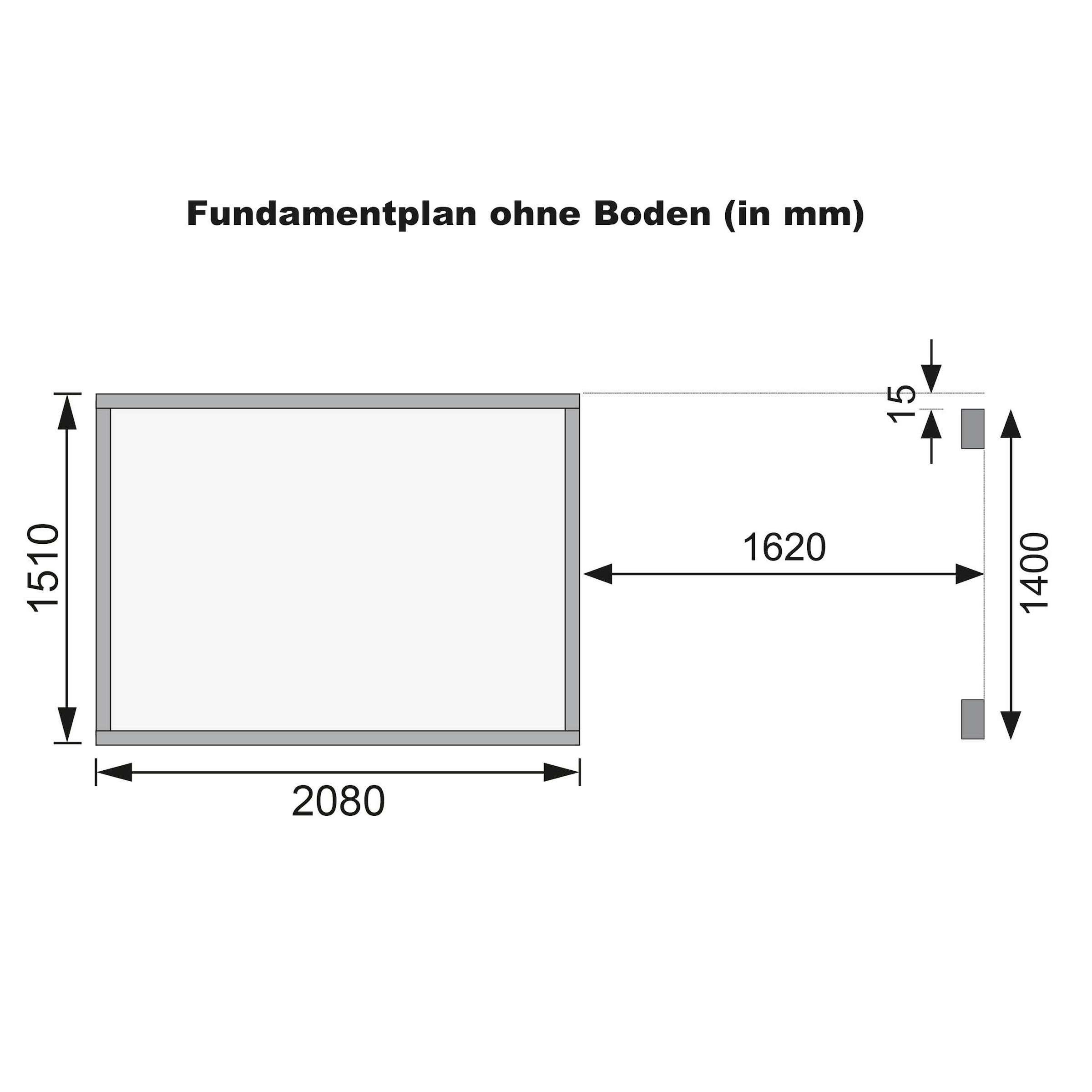 KONIFERA Gartenhaus »Baggersee 2«, (Set) | günstig BAUR