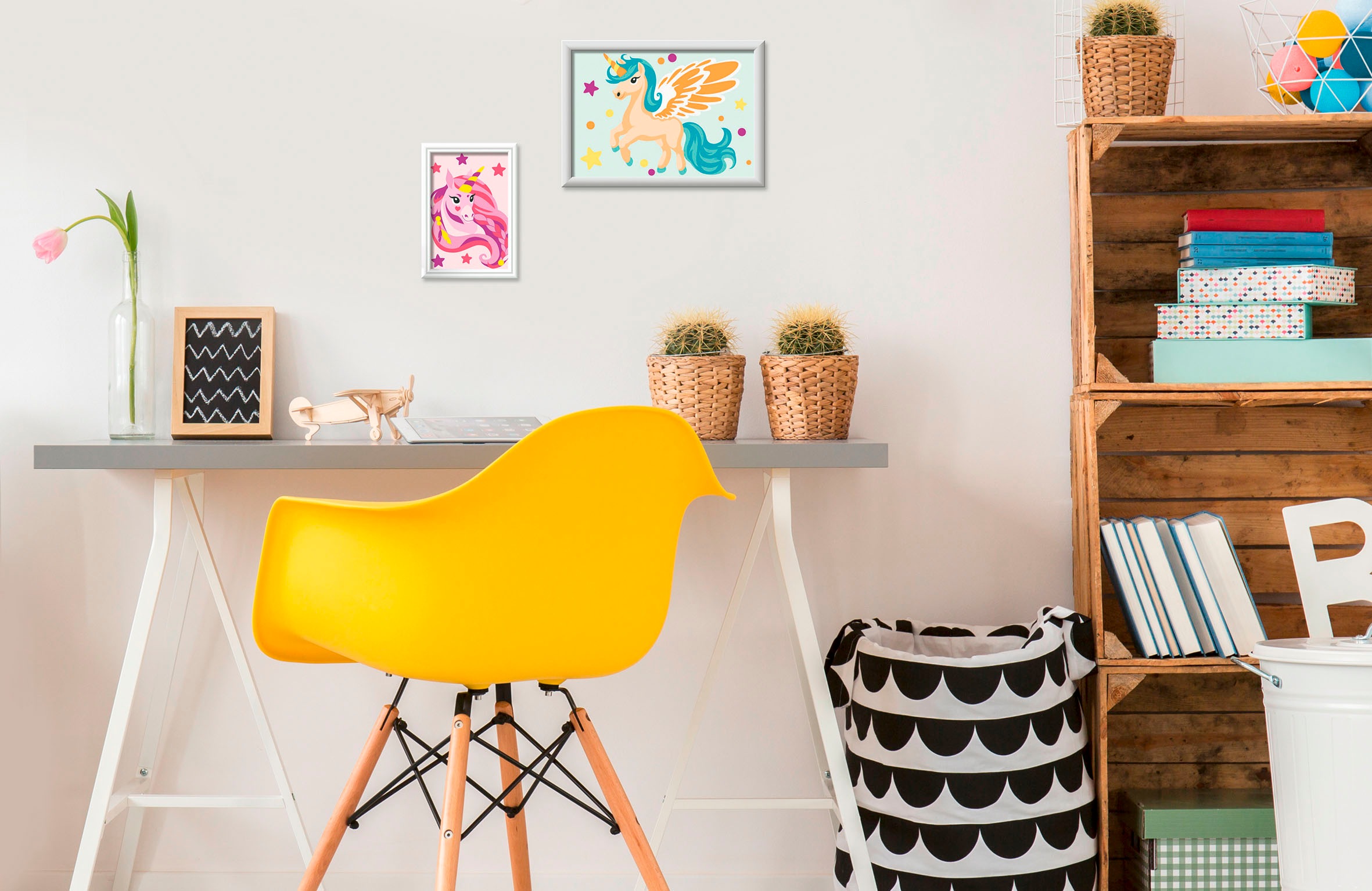 Ravensburger Malen nach Zahlen »CreArt, Malen nach Zahlen - Neon Atelier Einhorn«, Made in Europe