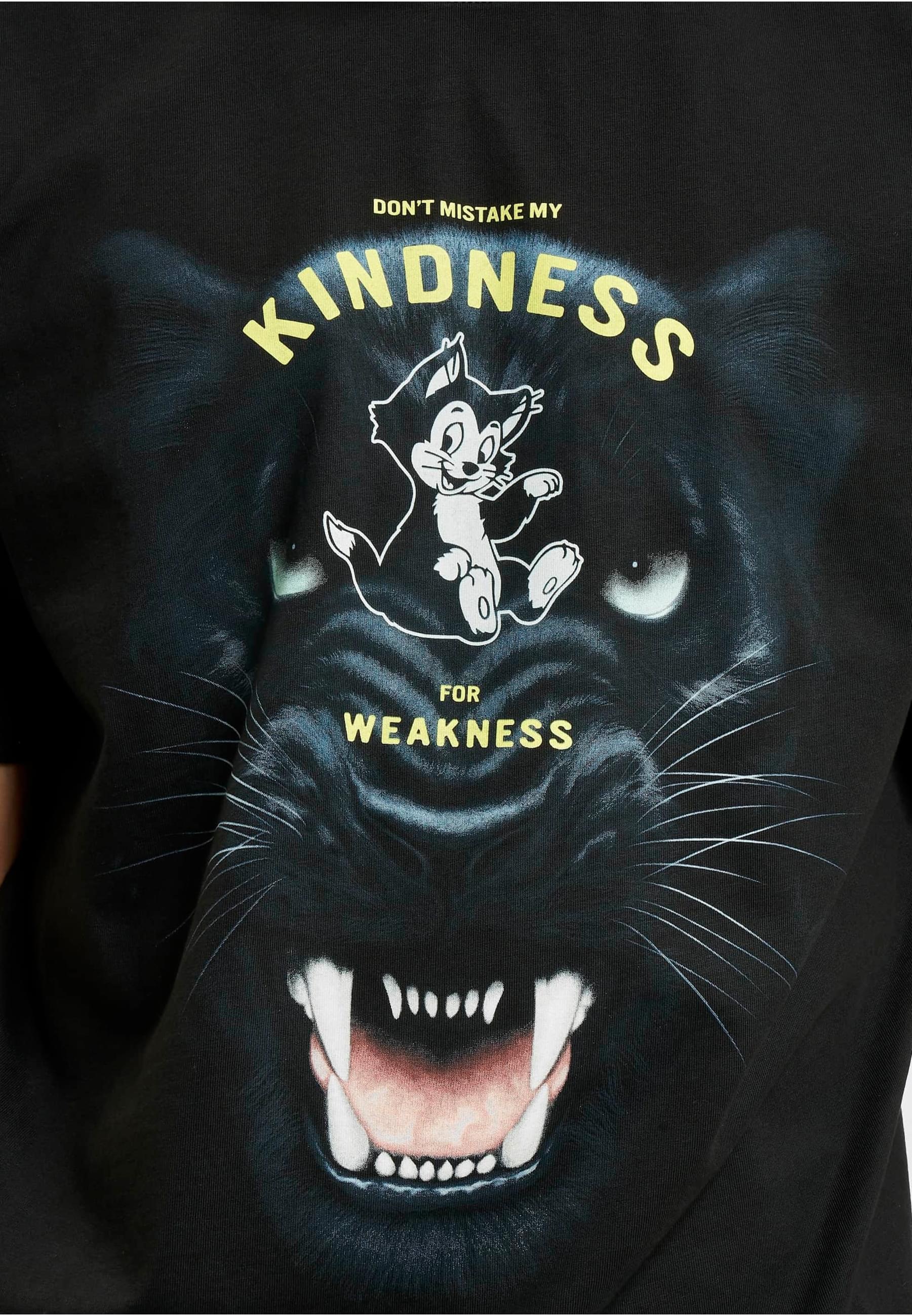 MisterTee T-Shirt »MisterTee Unisex Kindness No Weakness Oversize Tee«, (1 tlg.)