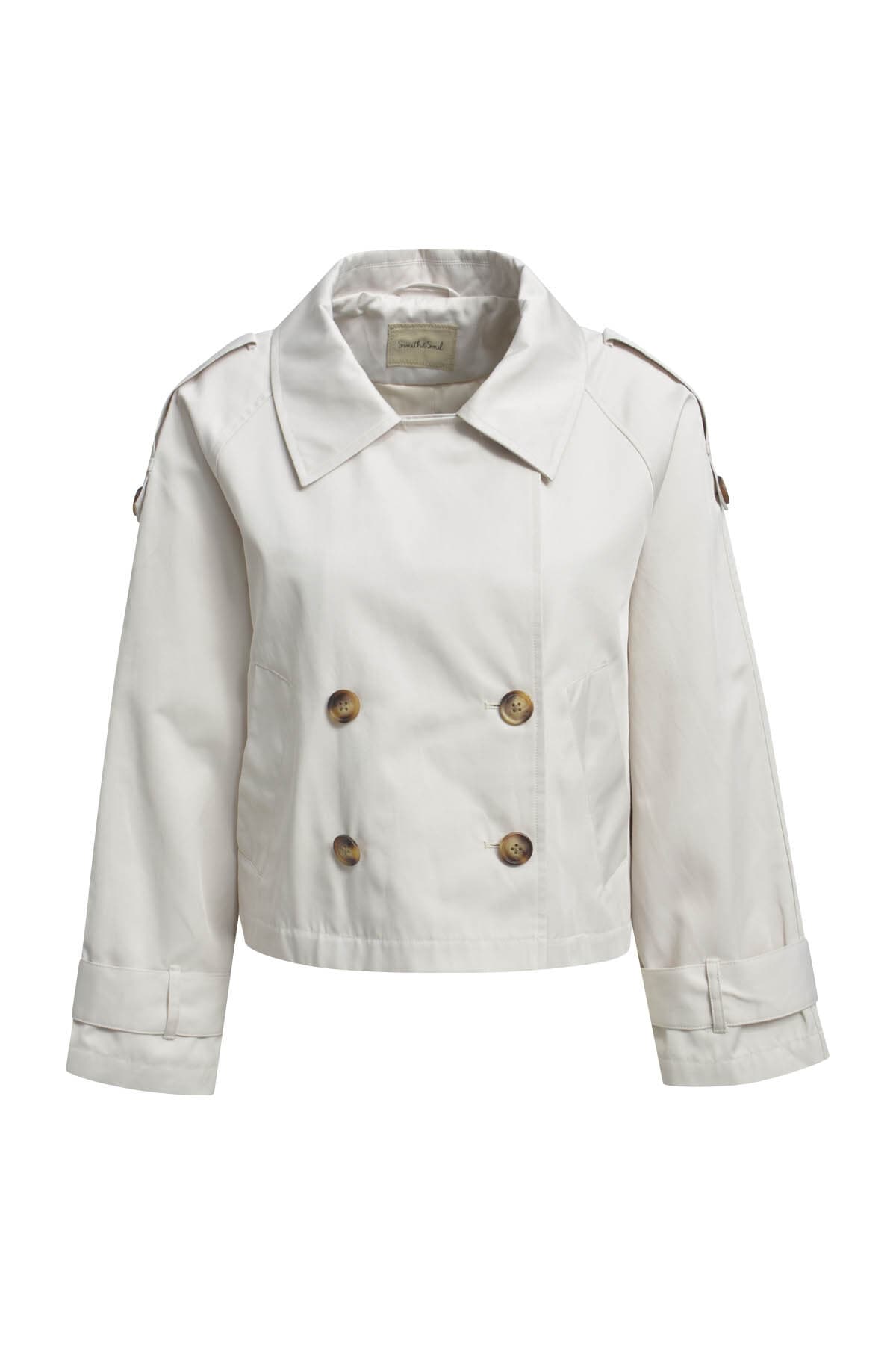 Smith & Soul Kurzjacke ohne Kapuze mit Stickerei