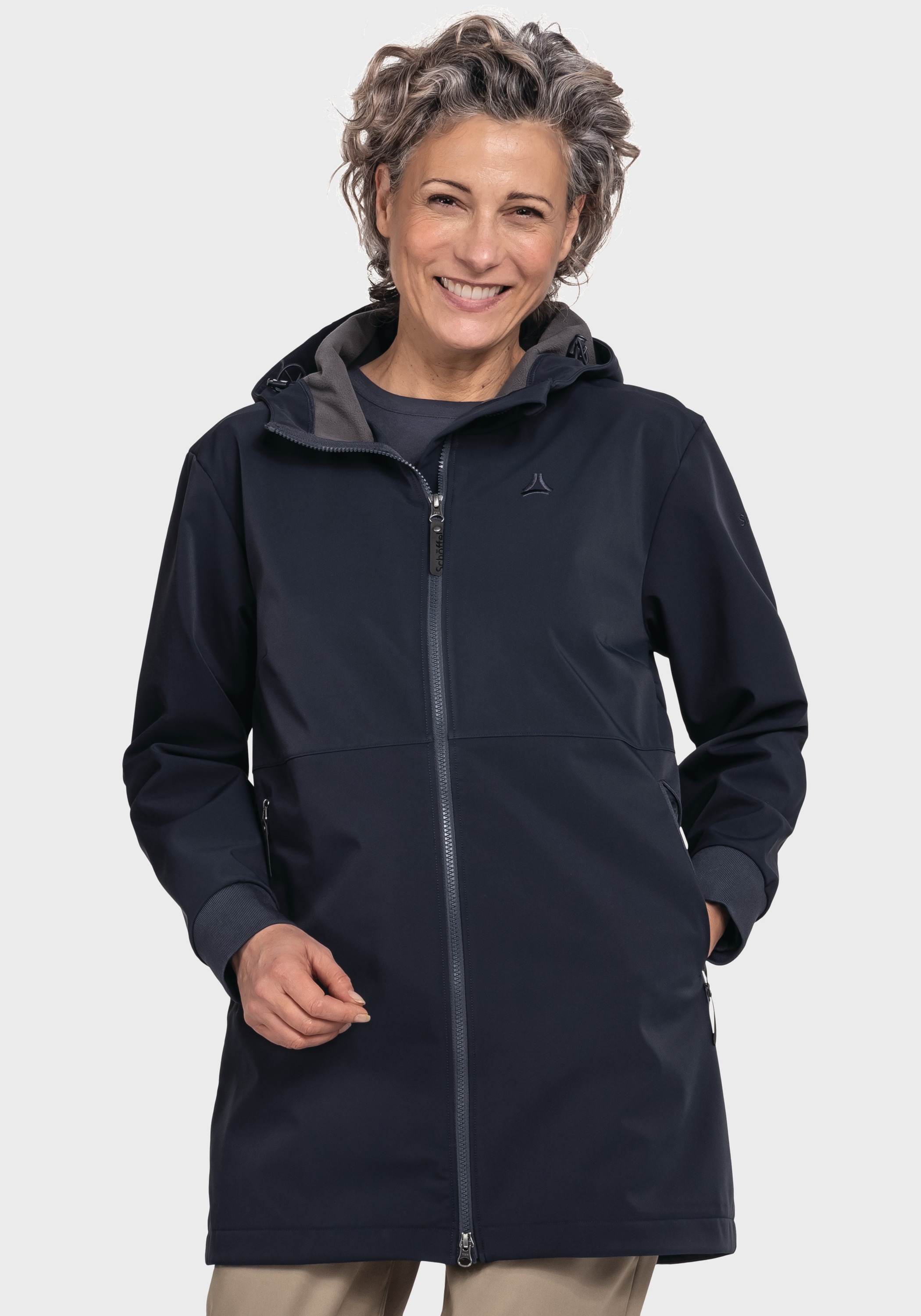 Thumbnail - Schöffel Outdoorjacke "Urban Softshell Jk Style Suavio WMS" mit Kapuze