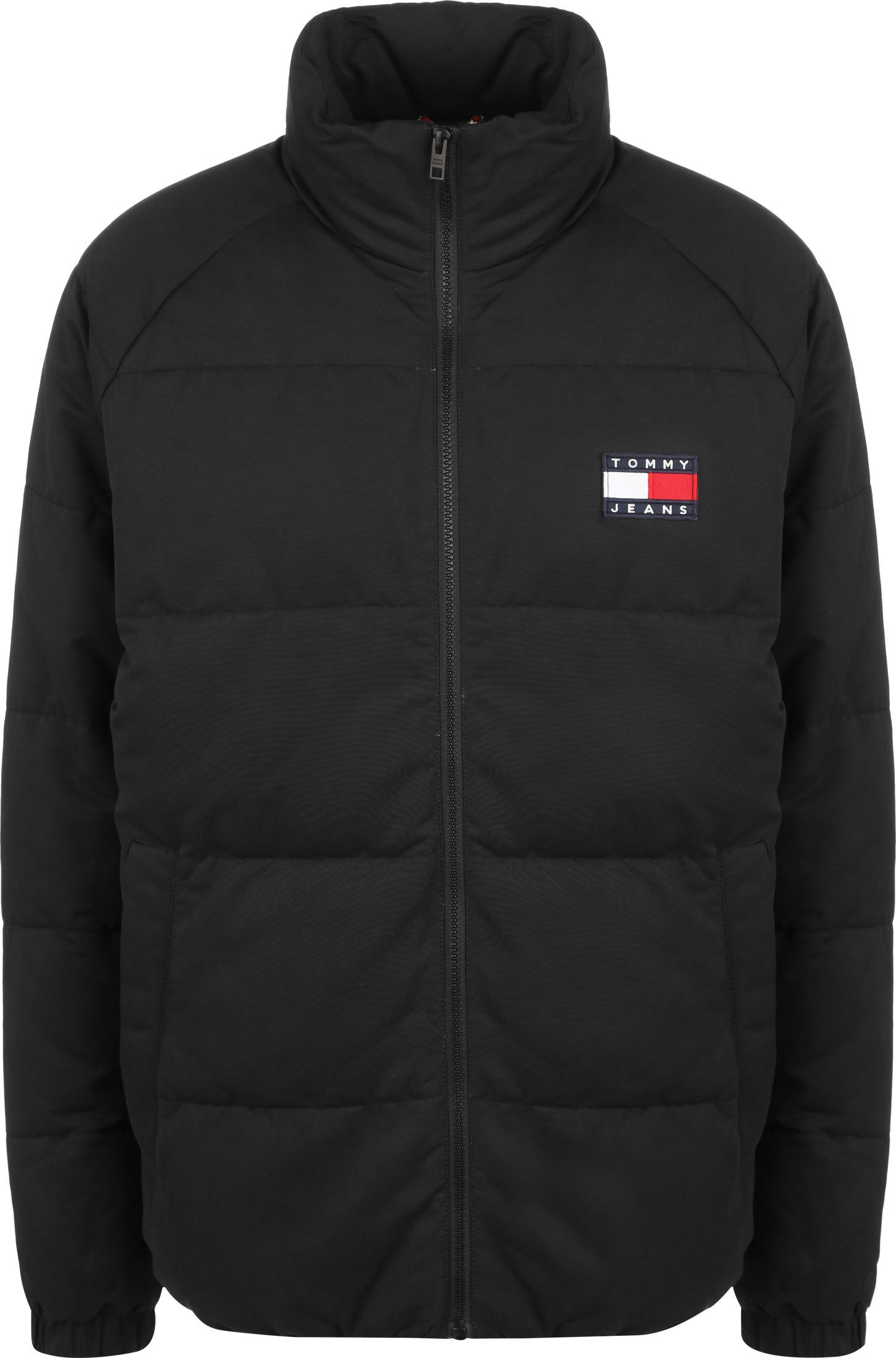 Winterjacke »Herren Tommy Jeans Graphic Puffer Winterjacke«, (1 St.)