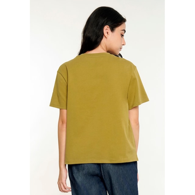 GIORDANO T-Shirt, mit zartem Front-Print für bestellen | BAUR