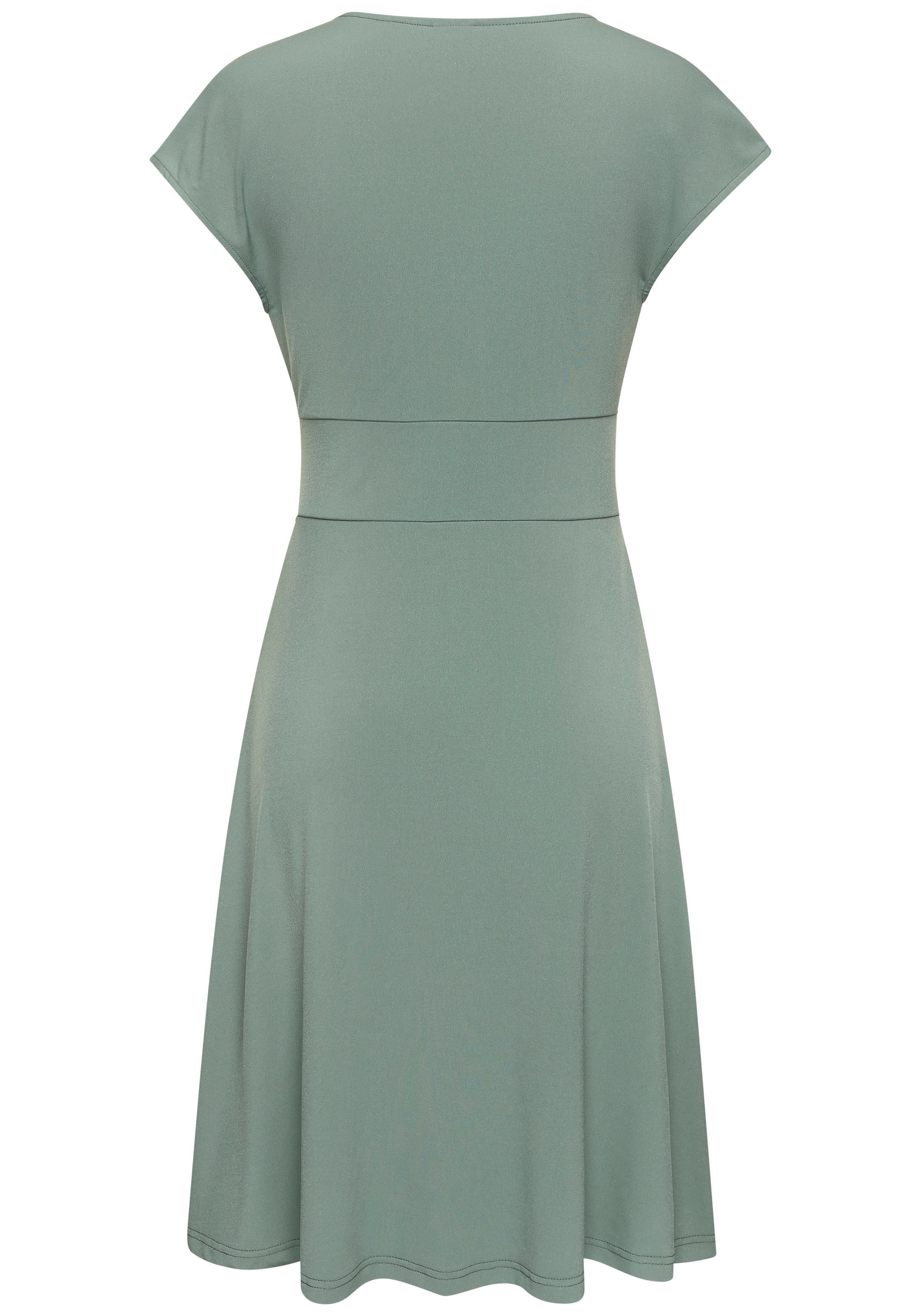 LASCANA Midikleid, aus bügelfreier Ware, elegantes Sommerkleid aus Jersey, Strandkleid
